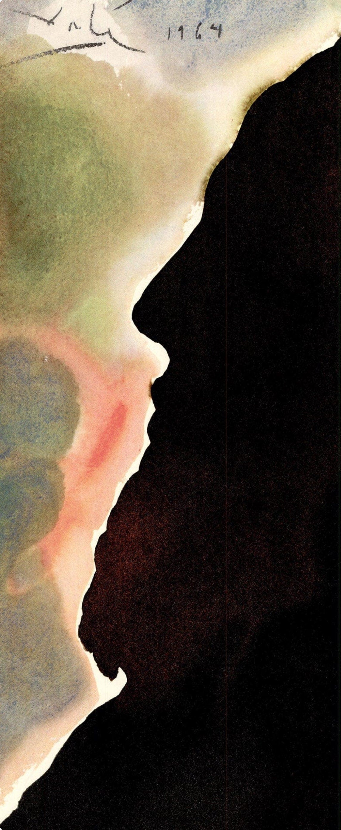 Salvador Dali, Composition (Michler/Löpsinger 1600; Field 69-3), Biblia Sacra, Limited Edition Lithograph