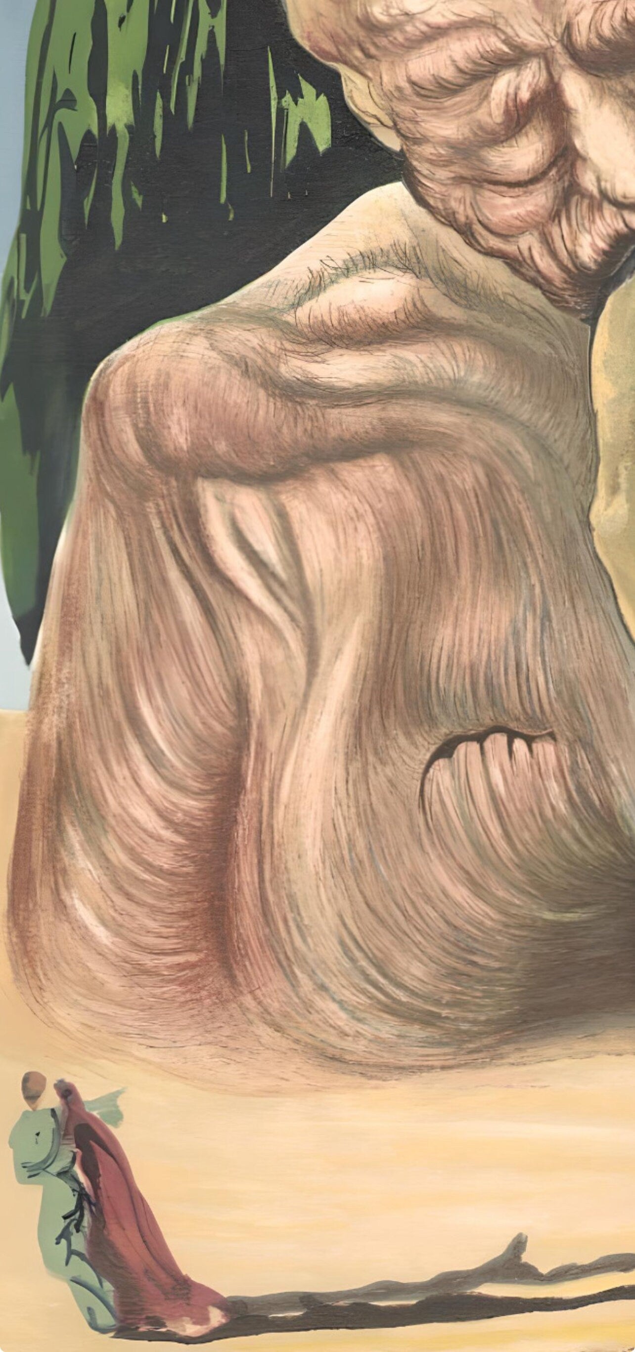 Salvador Dali, The Logician Devil (Michler/Löpsinger 1039-1138; Field 189-200), La Divine Comédie, Limited Edition Woodcut