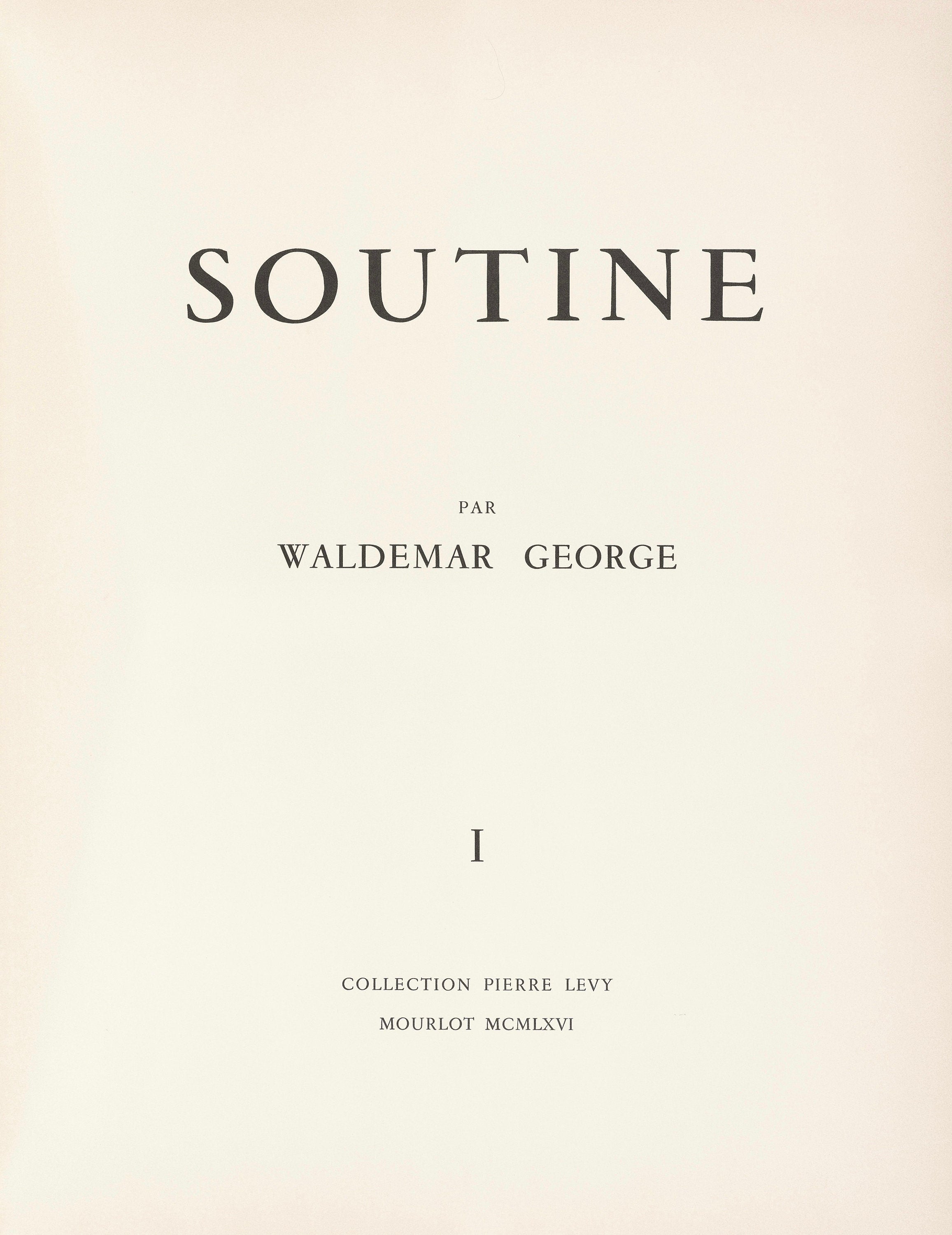 Chaïm Soutine, Morte Au Morceau, Soutine, Collection Pierre Lévy, Limited Edition Lithograph