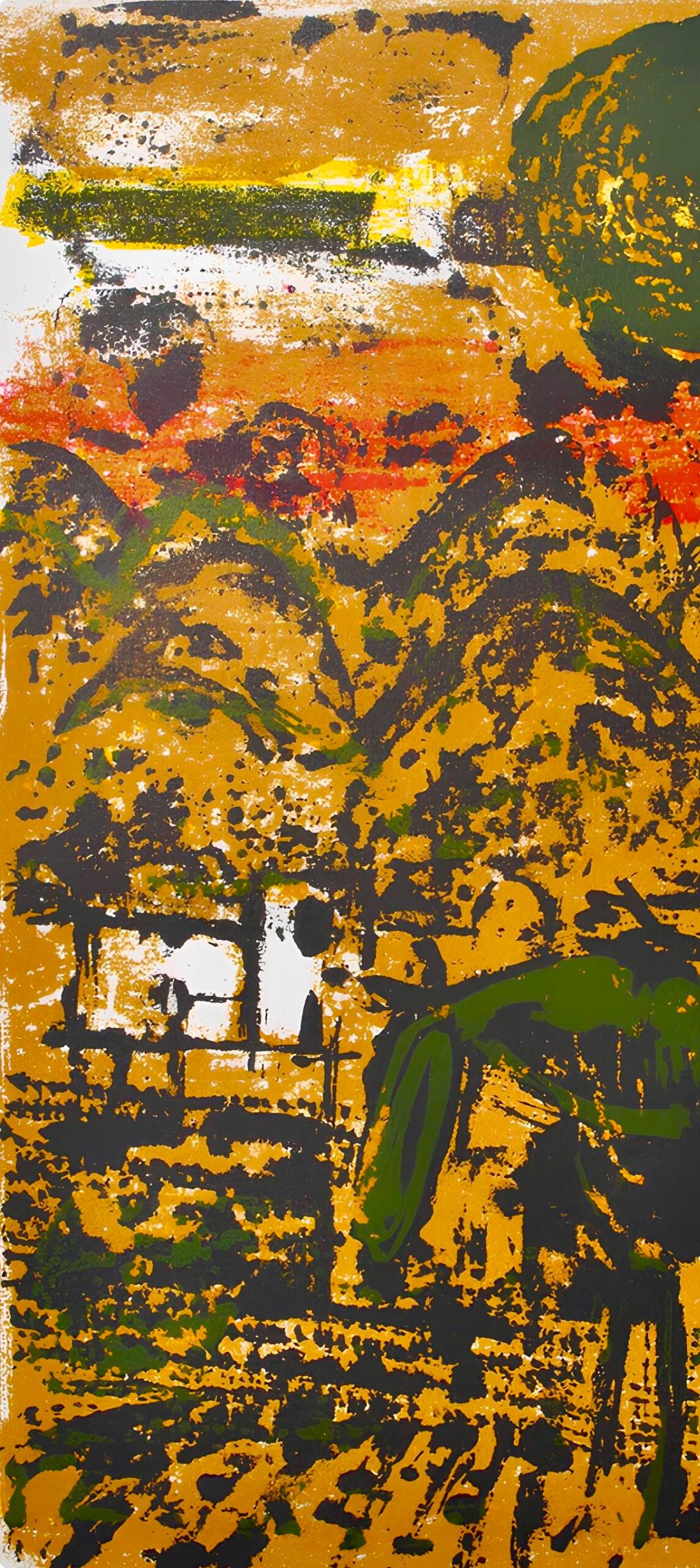 Paul Guiramand, Composition, Œuvres complètes d'Albert Camus, Limited Edition Lithograph