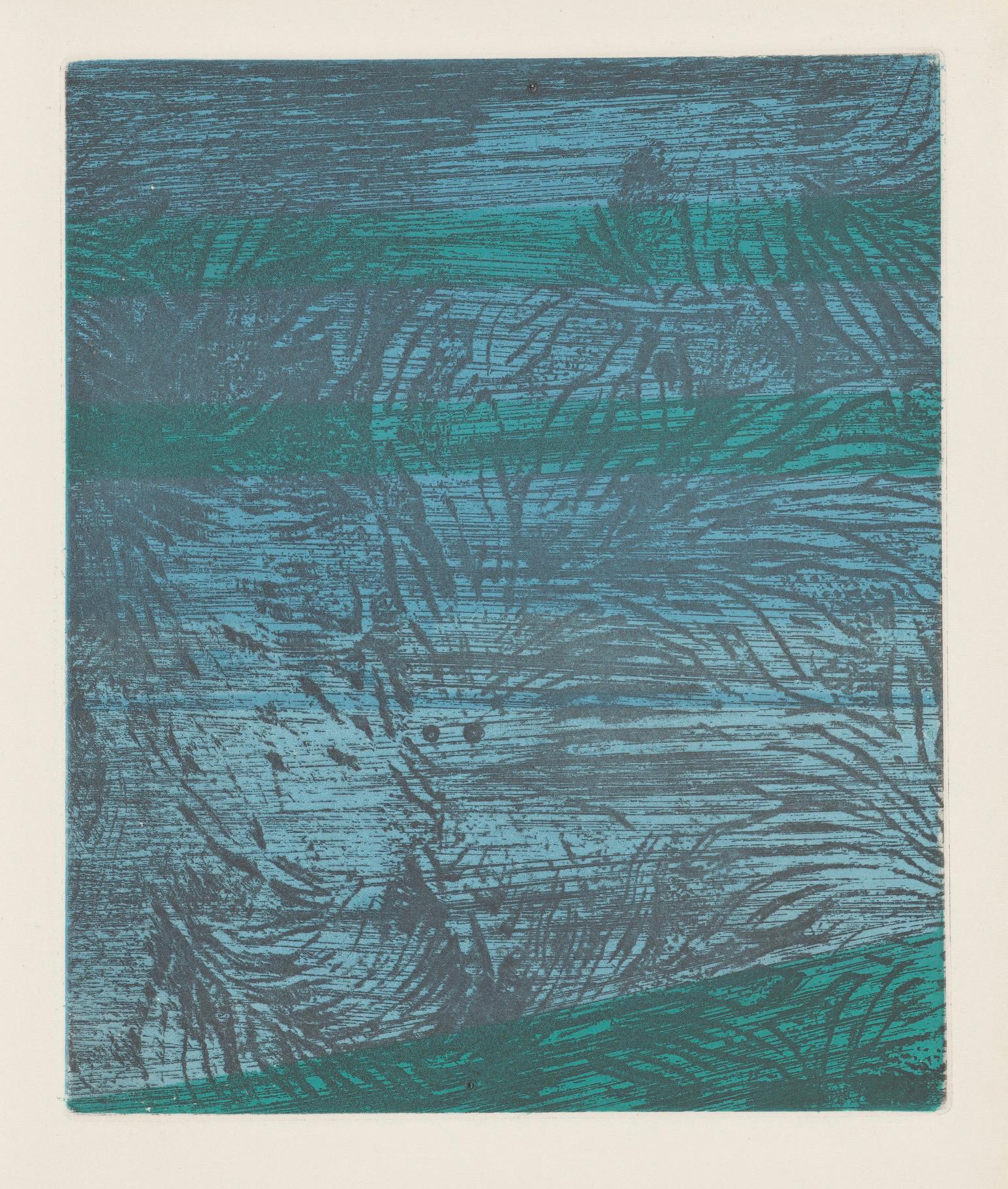Max Ernst, Composition, Feuilles éparses, Limited Edition Etching