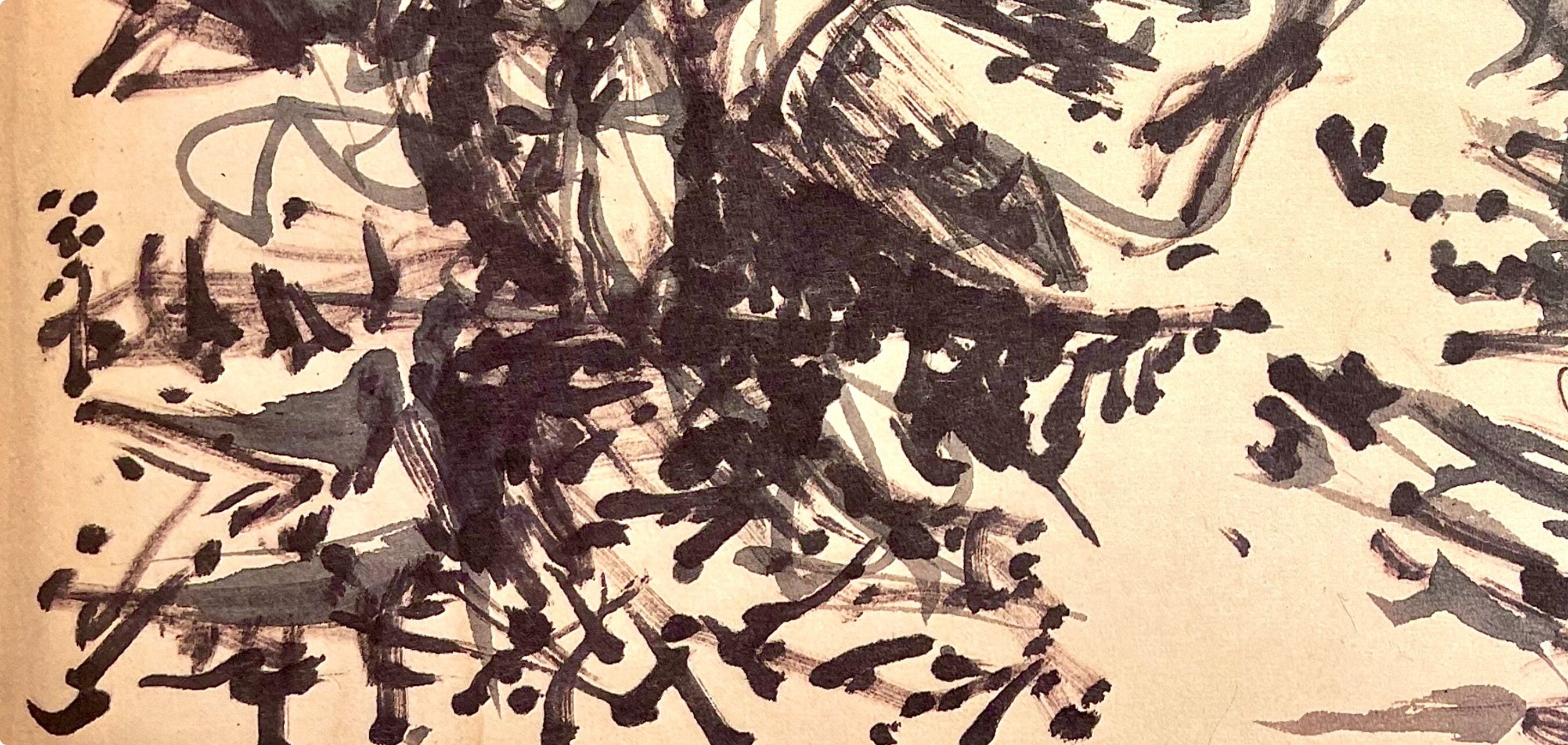 Jackson Pollock, Composition, Jackson Pollock, The Last Sketchbook, Limited Edition Lithograph