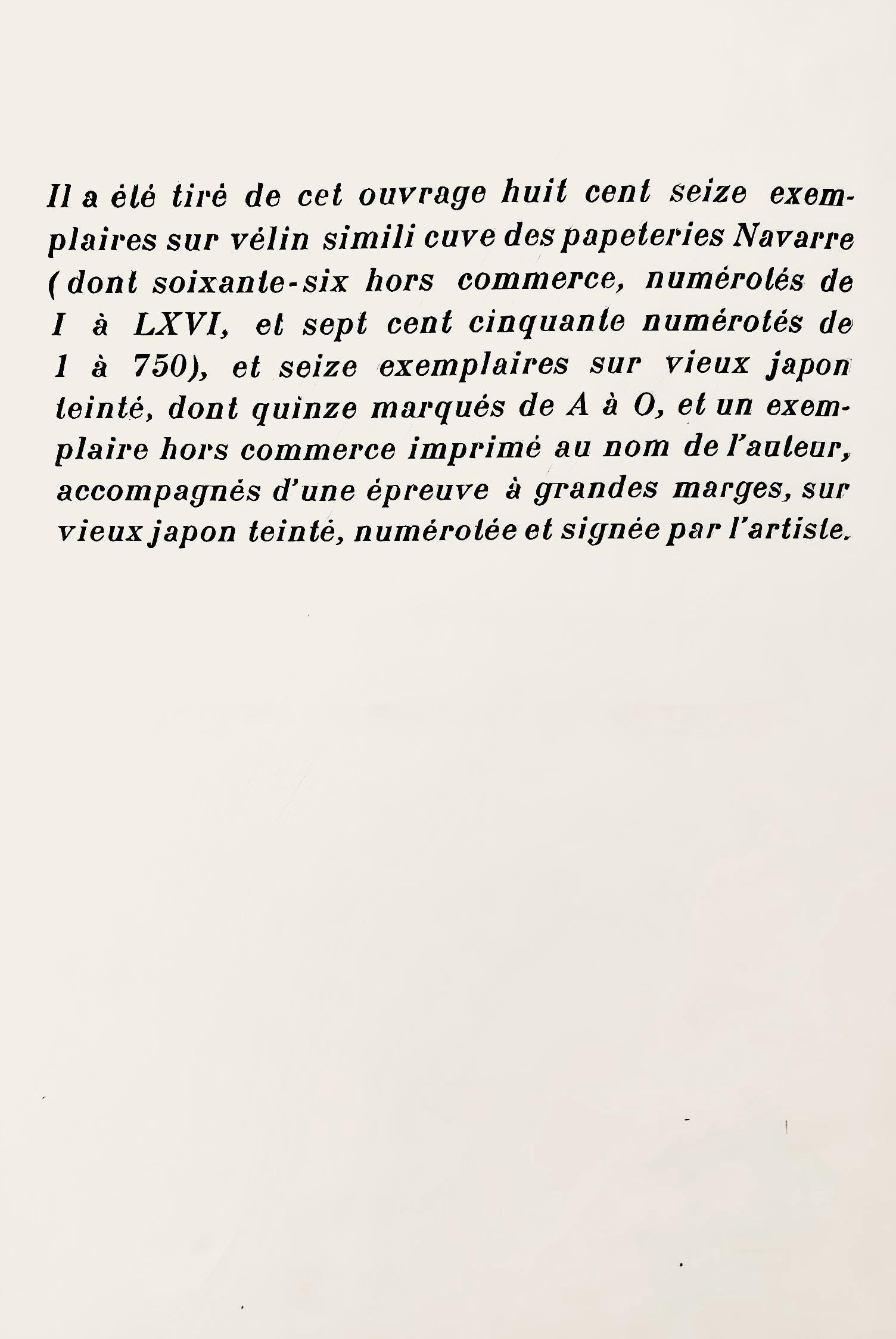 Pablo Picasso, Composition (Hodorisch C14; Hubert 168), Écumes de la mer, Limited Edition Lithograph