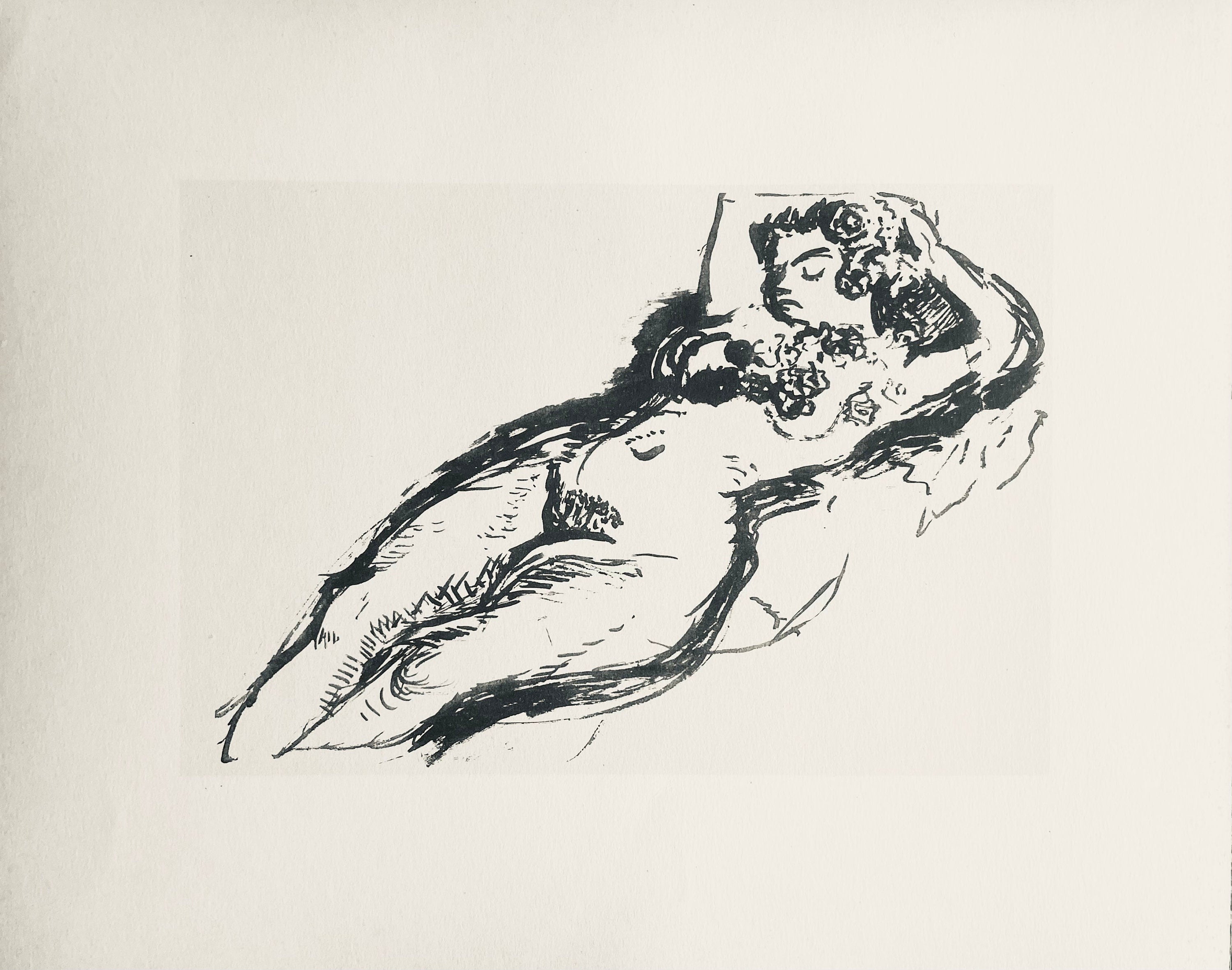Henri Matisse, Composition (Dutel 3), Dessins de Henri-Matisse, Limited Edition Lithograph