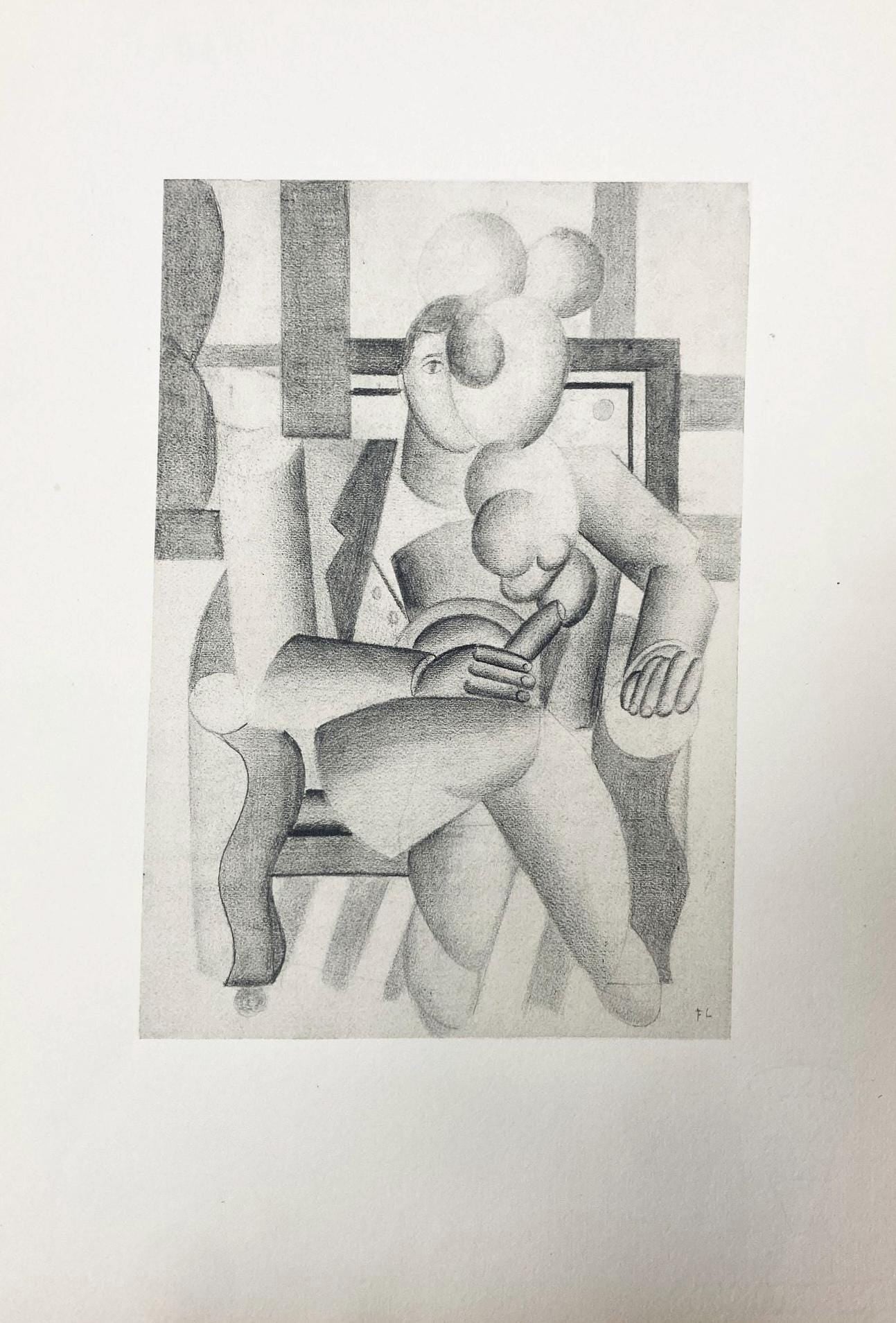 Fernand Léger, Composition, Contrastes, Limited Edition Lithograph