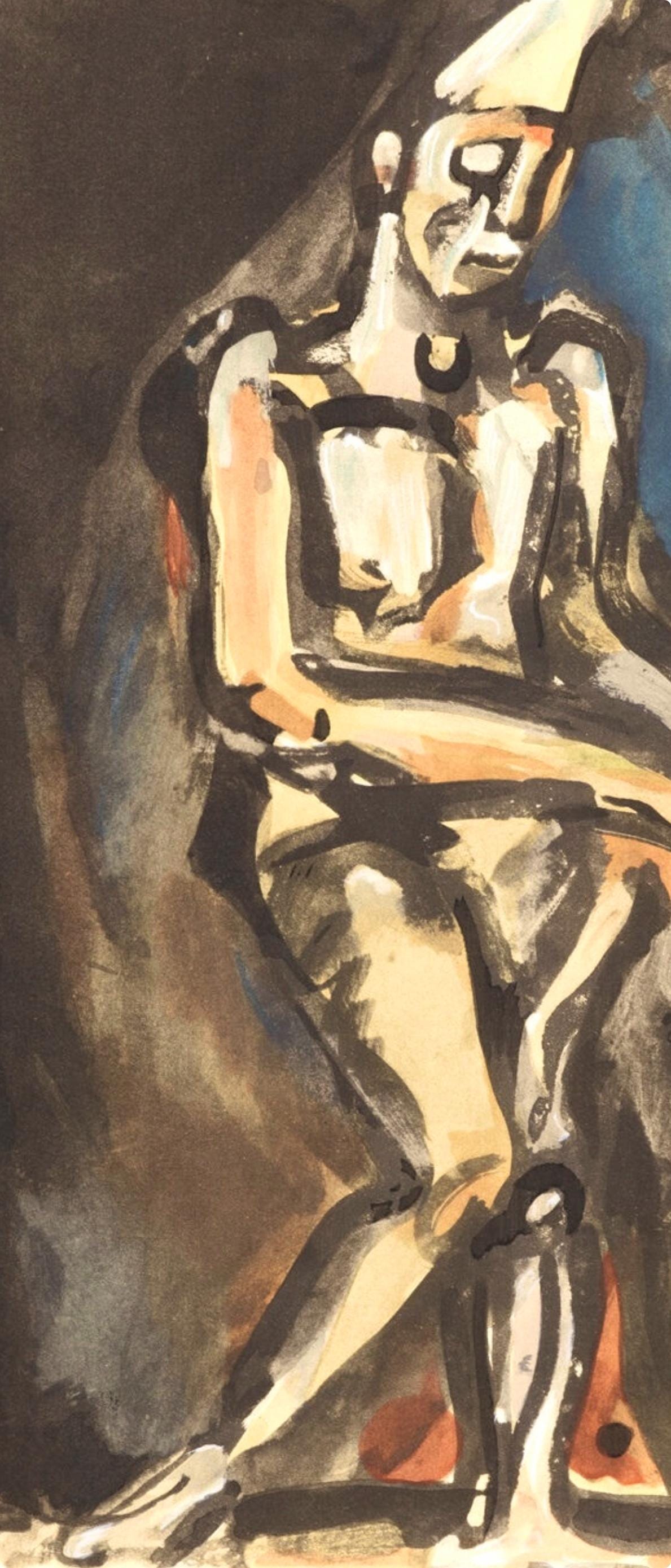 Georges Rouault, Portrait, Douze Contemporains, Limited Edition Lithograph