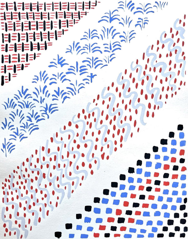 Sonia Delaunay, Planche No. 27, Compositions, couleurs, idées: Sonia Delaunay, Limited Edition Lithograph