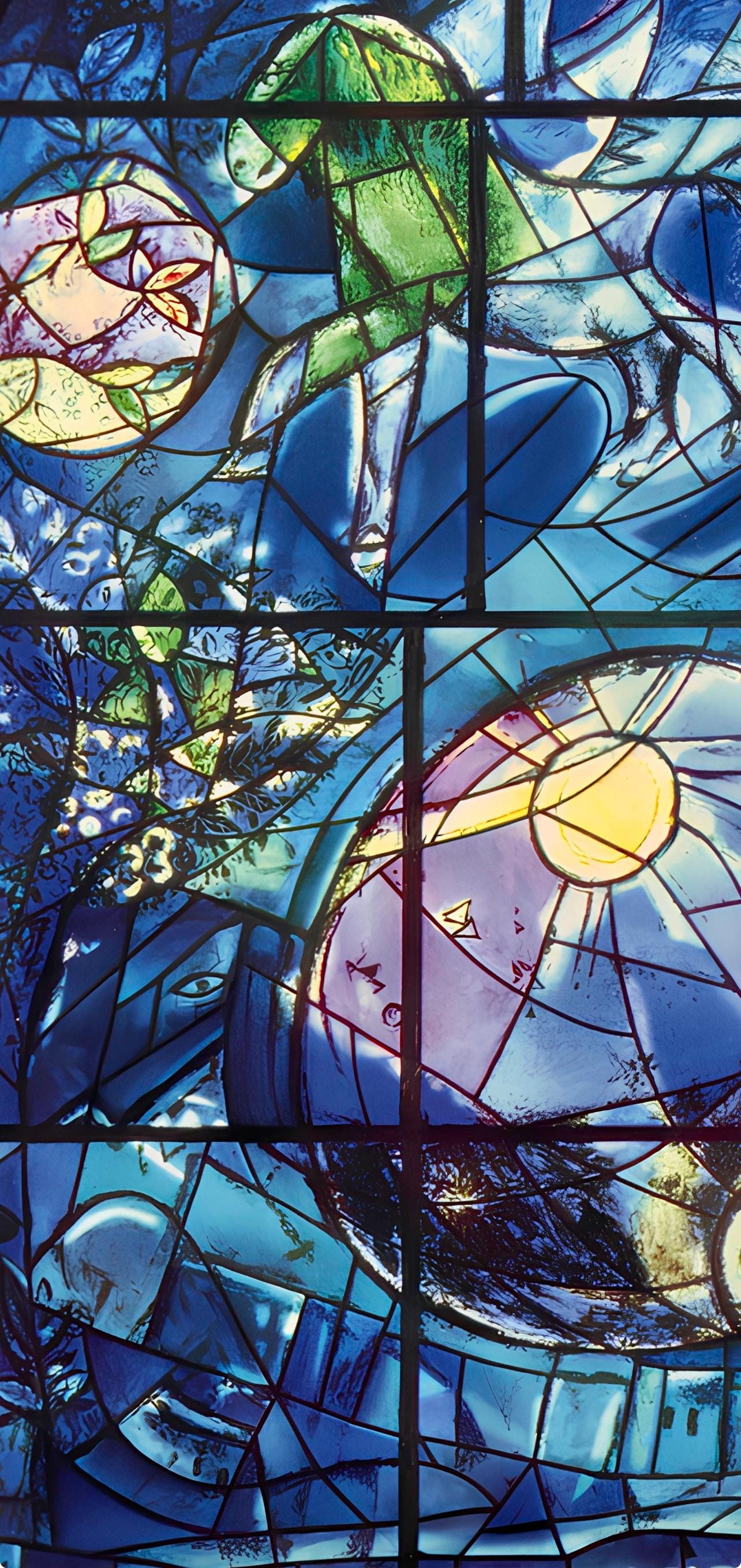 Marc Chagall, Tribe of Simeon, Jerusalem Windows, Limited Edition Lithograph