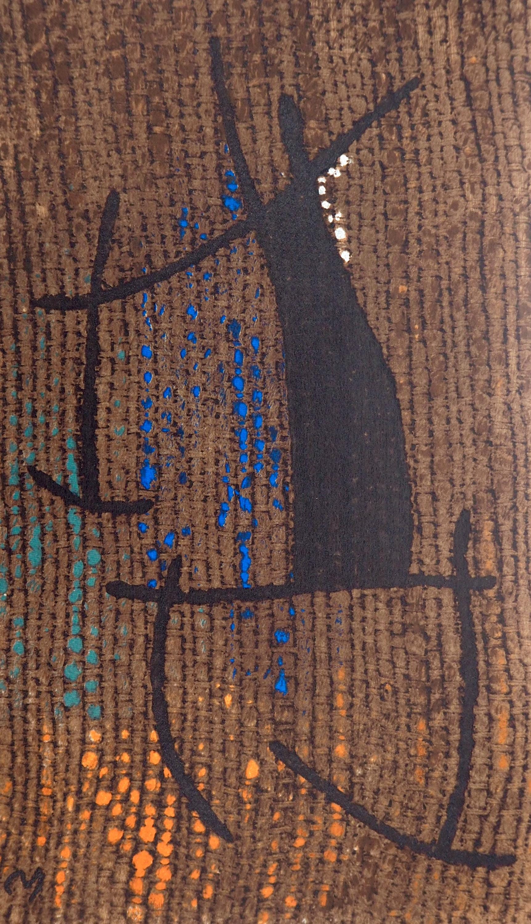 Joan Miró, Composition (Cramer 105), Femmes, Limited Edition Héliogravure