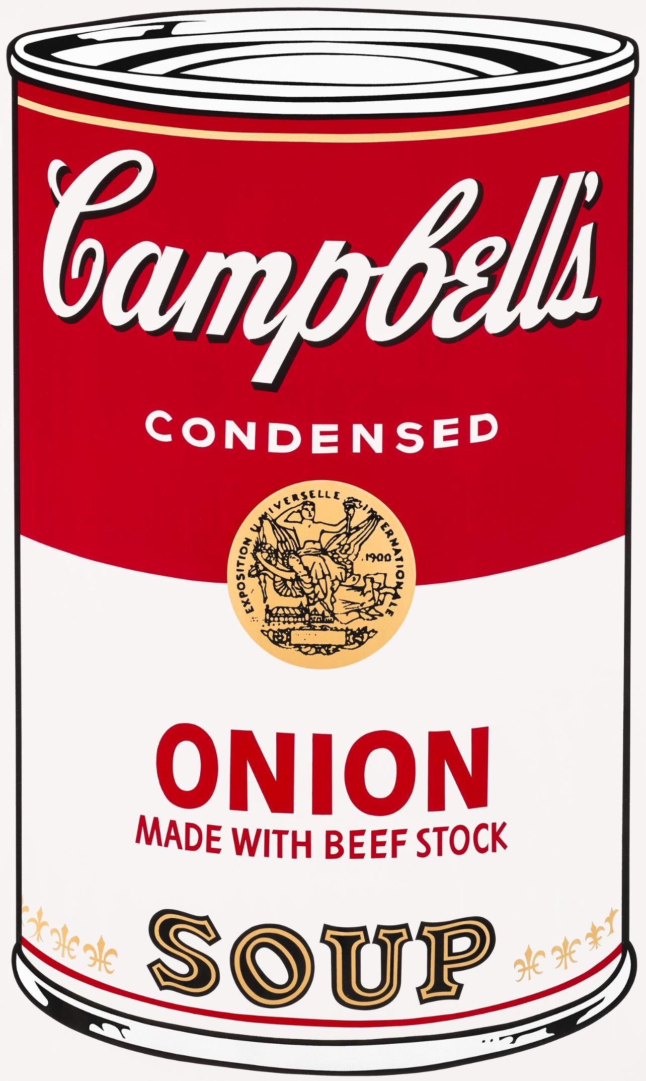 Andy Warhol, Campbell’s Soup, Onion, Official Edition, Sunday B. Morning, Silkscreen
