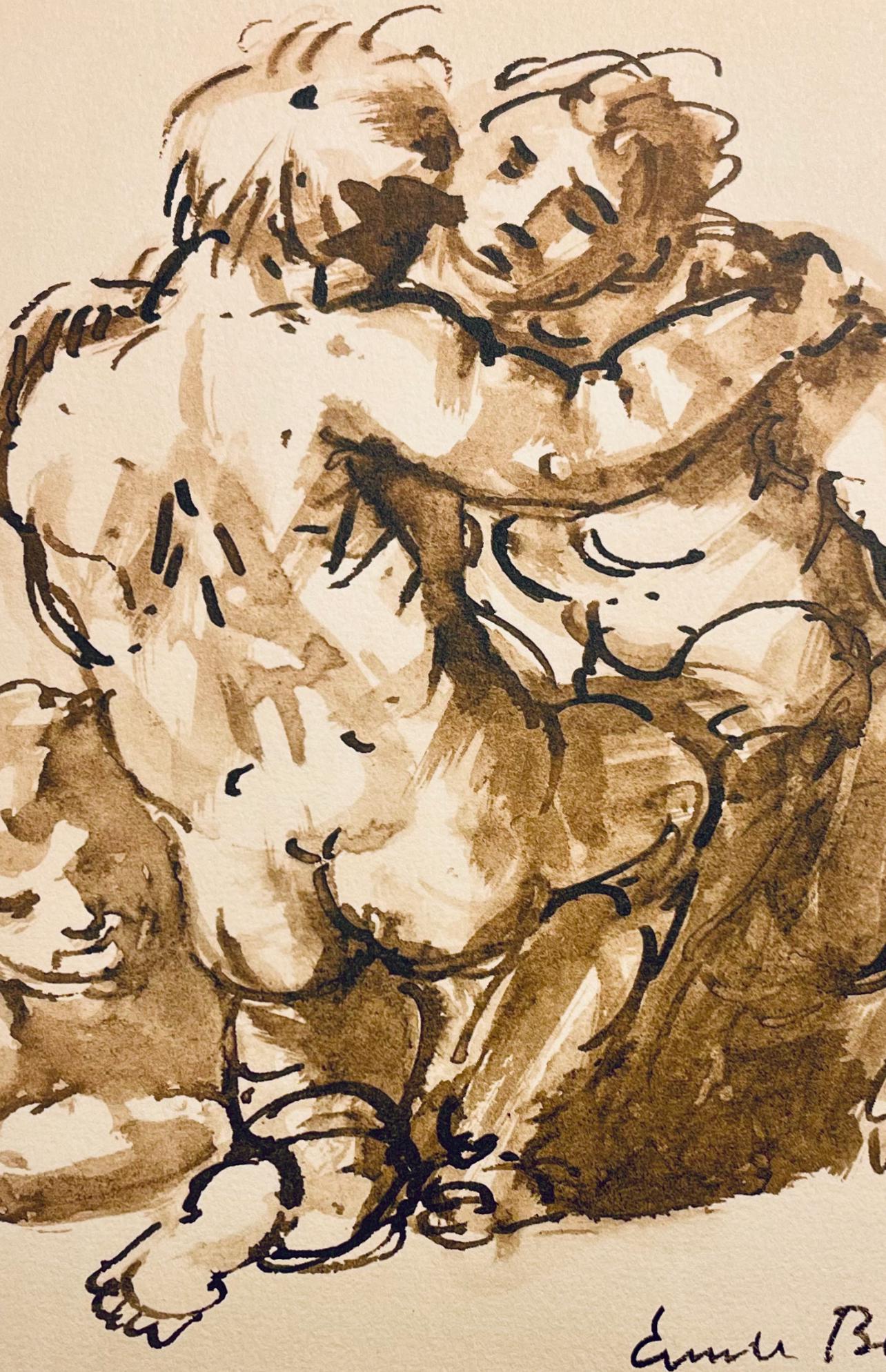 Émile Bernard, Composition, Éloge de Émile Bernard, Limited Edition Woodcut