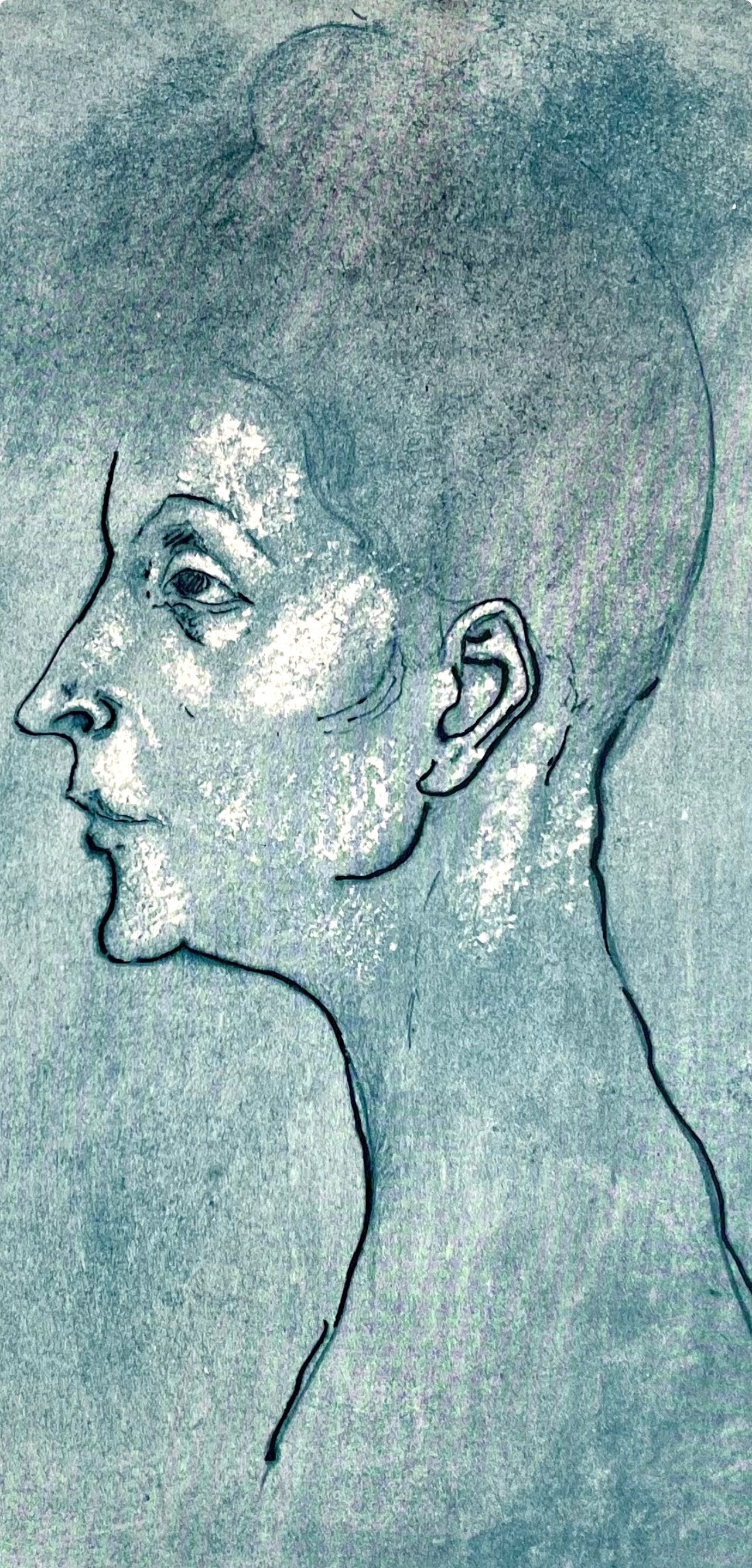 Pablo Picasso, Mother and Child (Orozco 95), Picasso: Fifteen Drawings, Limited Edition Lithograph