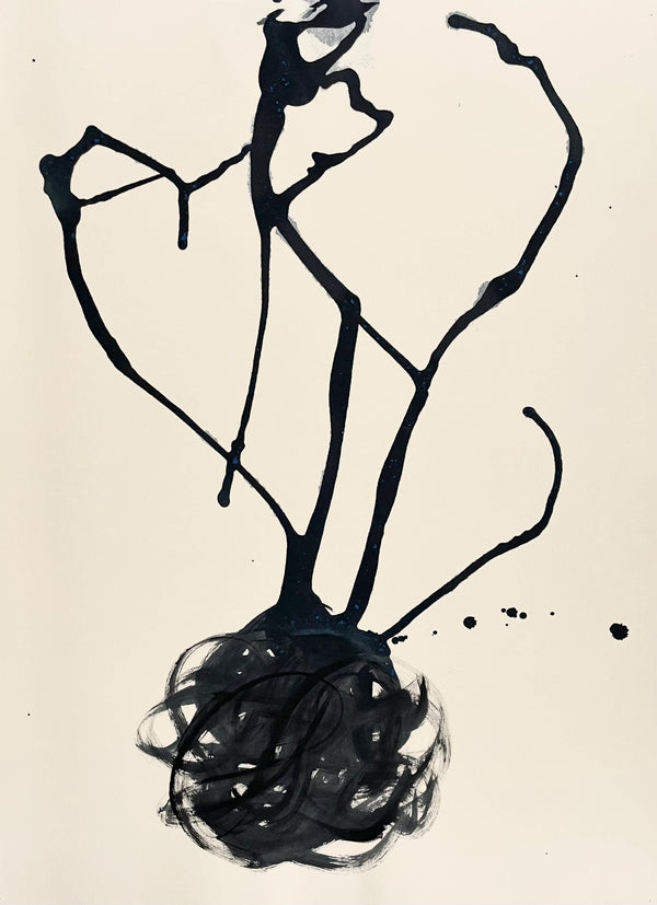 Dale Chihuly, Composition, Ikebana Series, Original Painting