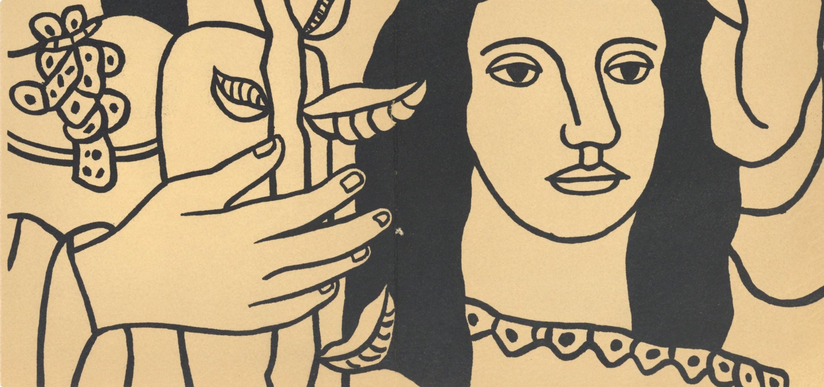 Fernand Léger, Composition, Mon ami Léger, Limited Edition Lithograph