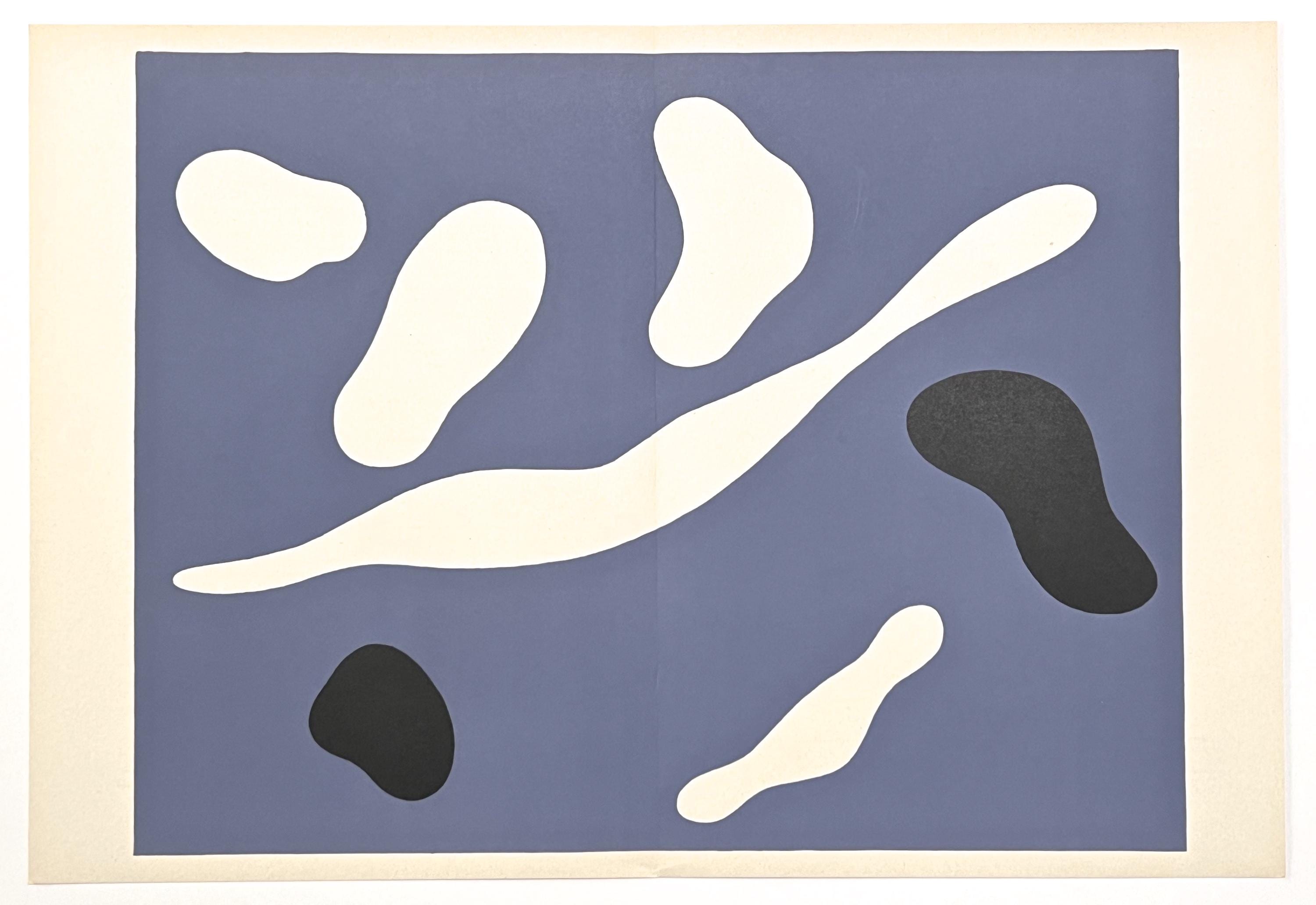 Hans Jean Arp, Composition, Derrière le miroir, Limited Edition Lithograph