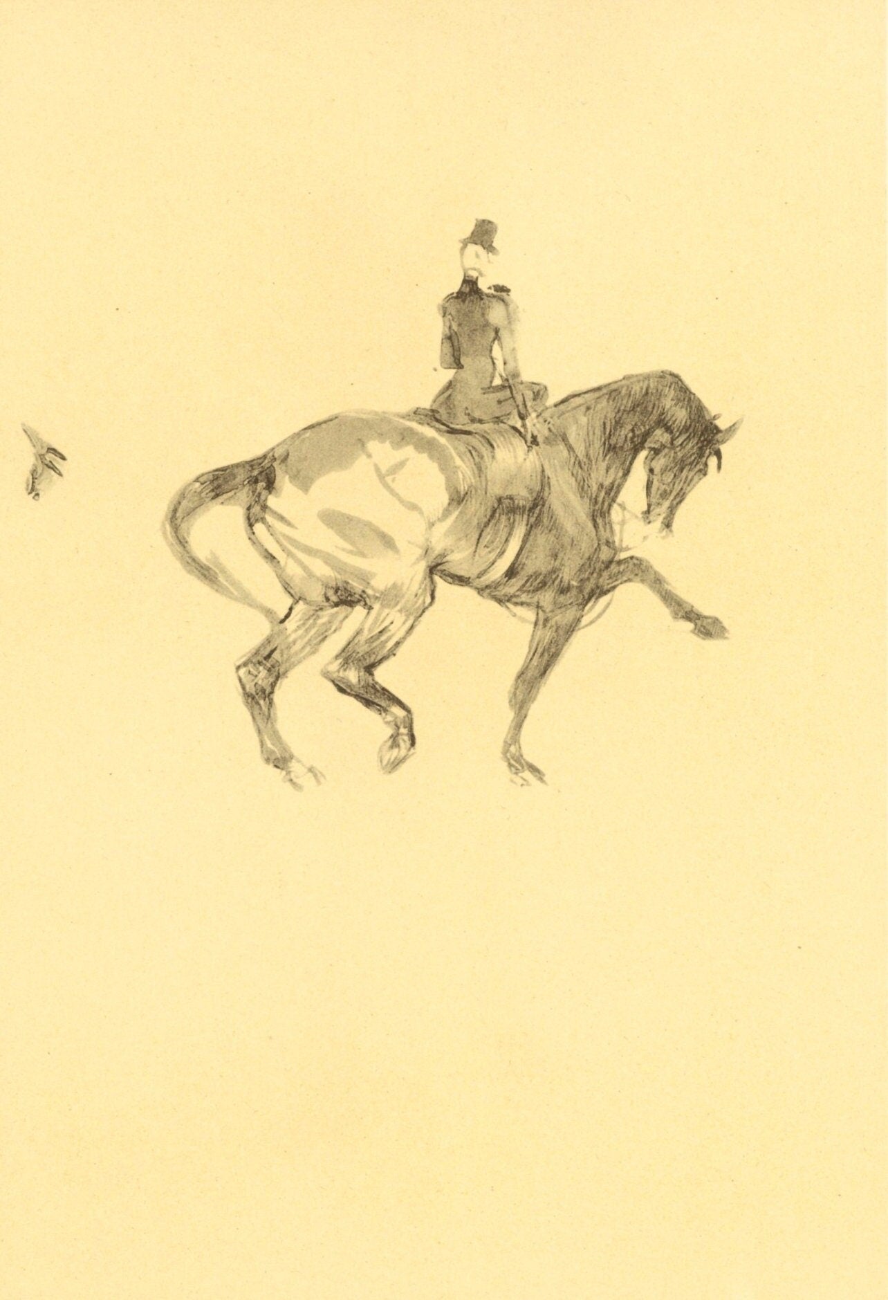 Henri de Toulouse-Lautrec, Ecuyere de haute ecole, The Circus by Toulouse-Lautrec, Limited Edition Lithograph