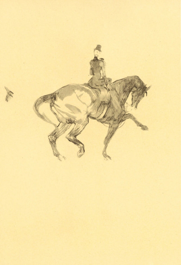 Henri de Toulouse-Lautrec, Ecuyere de haute ecole, The Circus by Toulouse-Lautrec, Limited Edition Lithograph