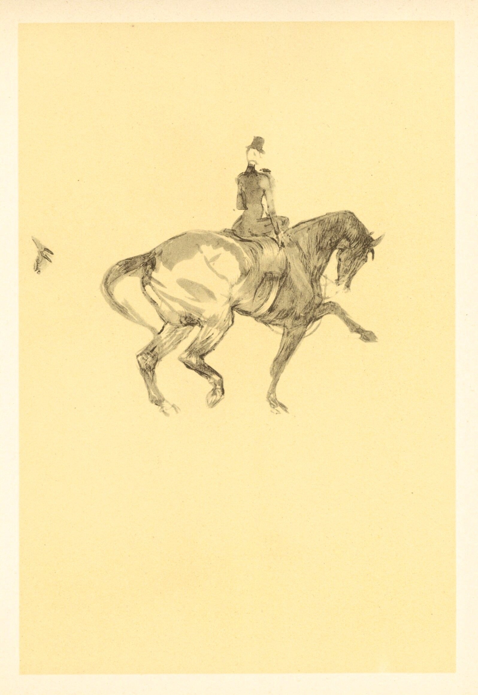 Henri de Toulouse-Lautrec, Ecuyere de haute ecole, The Circus by Toulouse-Lautrec, Limited Edition Lithograph