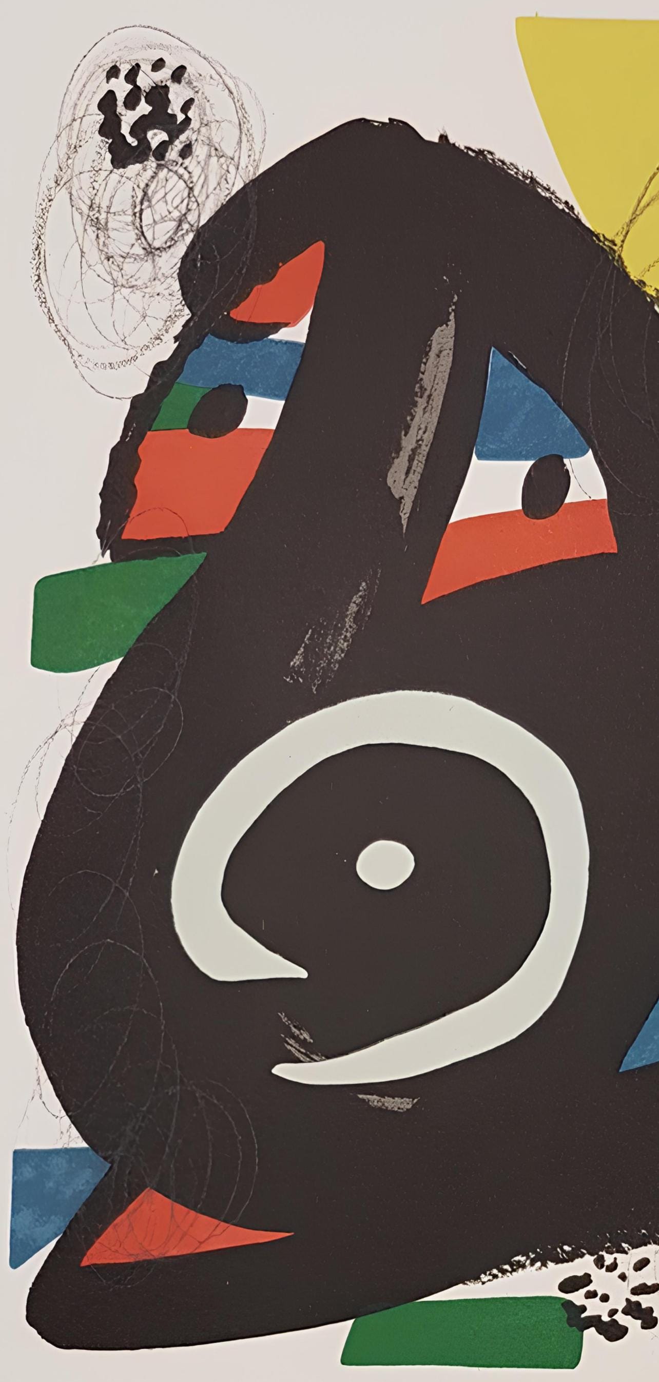 Joan Miró, Composition (Mourlot 1212-1225; Cramer 248), La mélodie acide, Limited Edition Lithograph