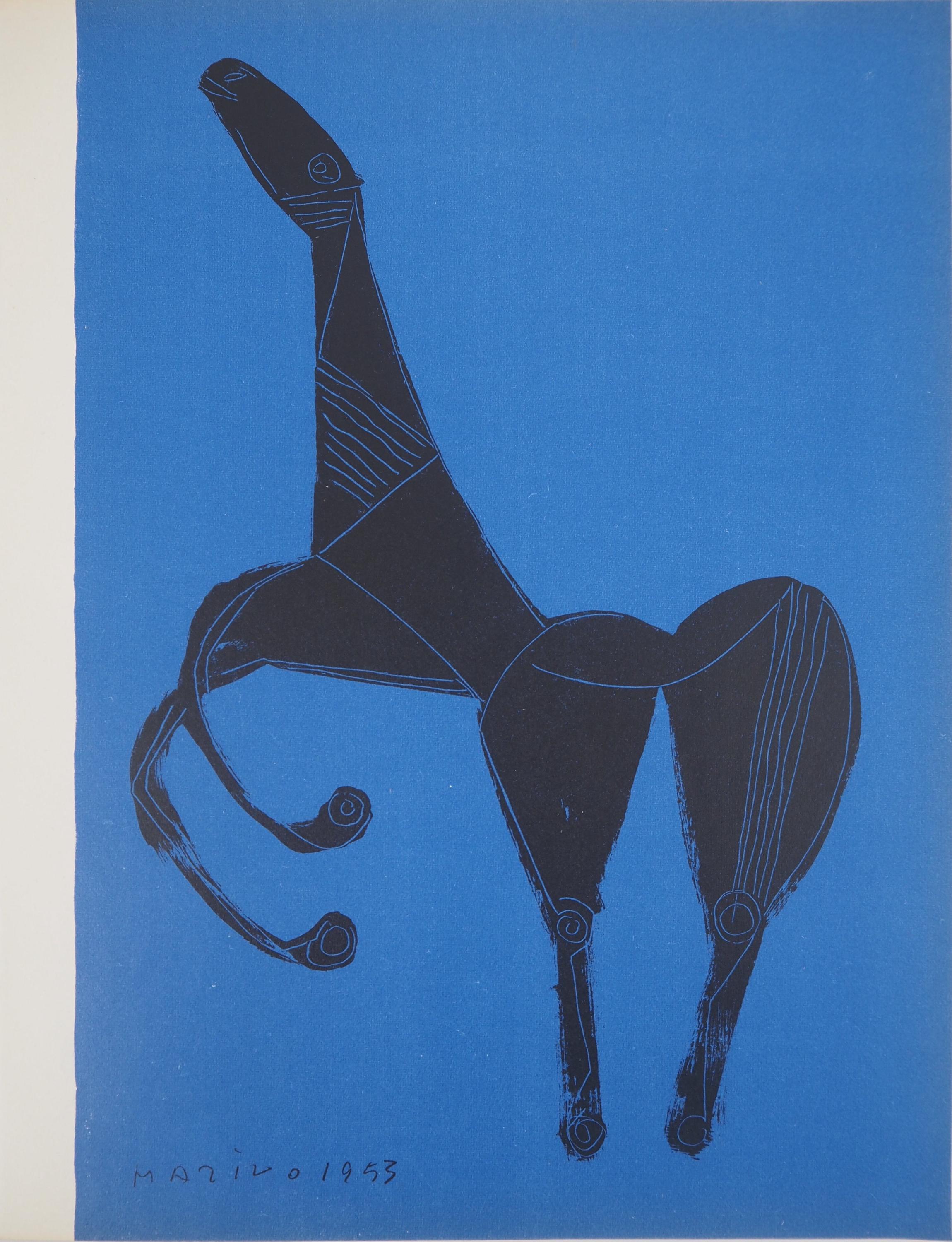 Marino Marini, Composition, XXe siècle, Limited Edition Lithograph