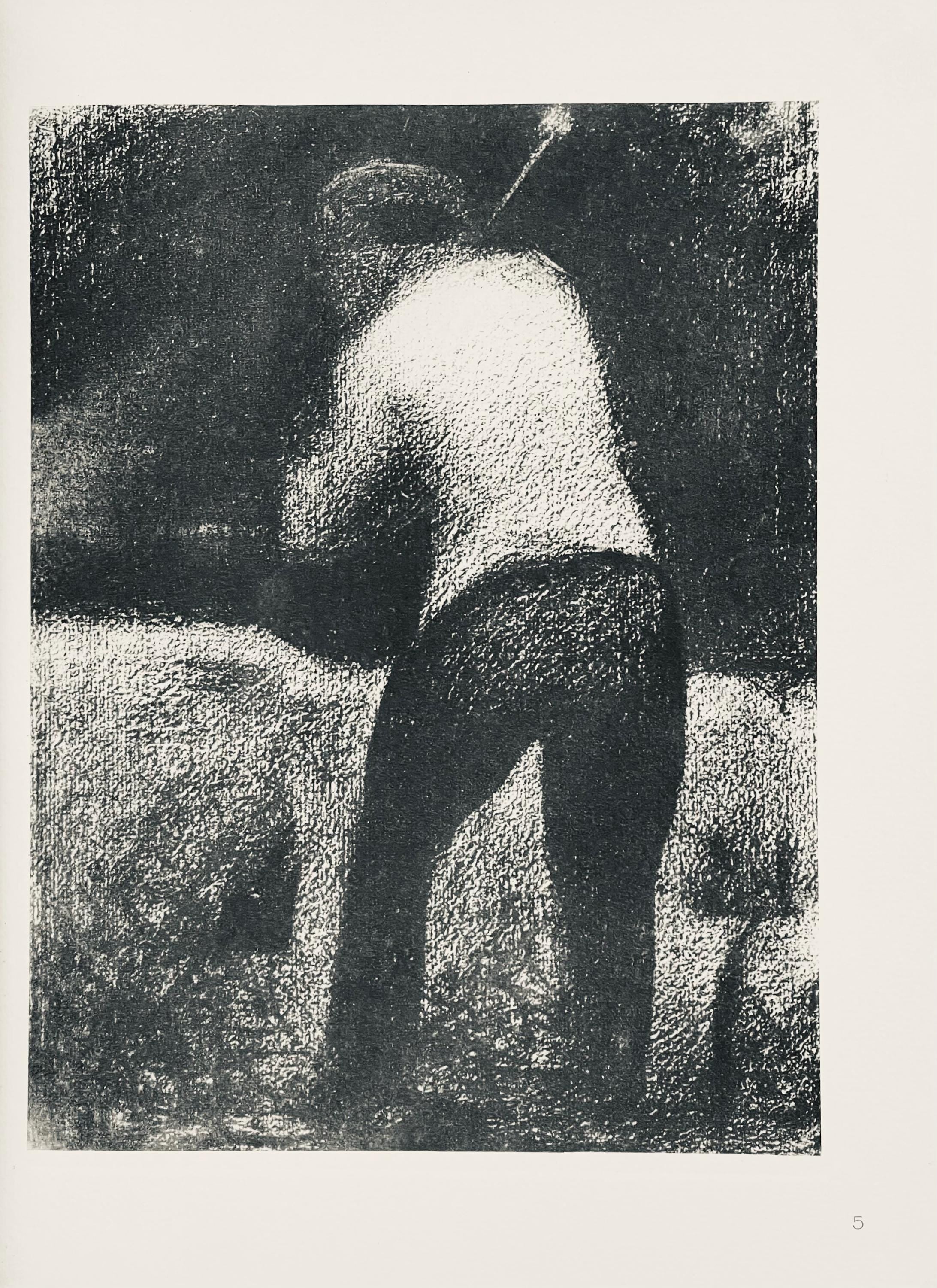 Georges Seurat, Le casseur de pierres, Seurat, Limited Edition Lithograph