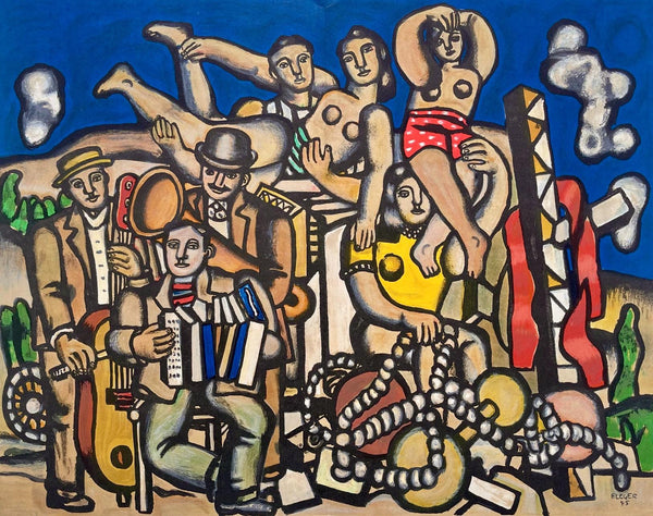 Fernand Léger, Composition, Derrière le miroir, Limited Edition Lithograph