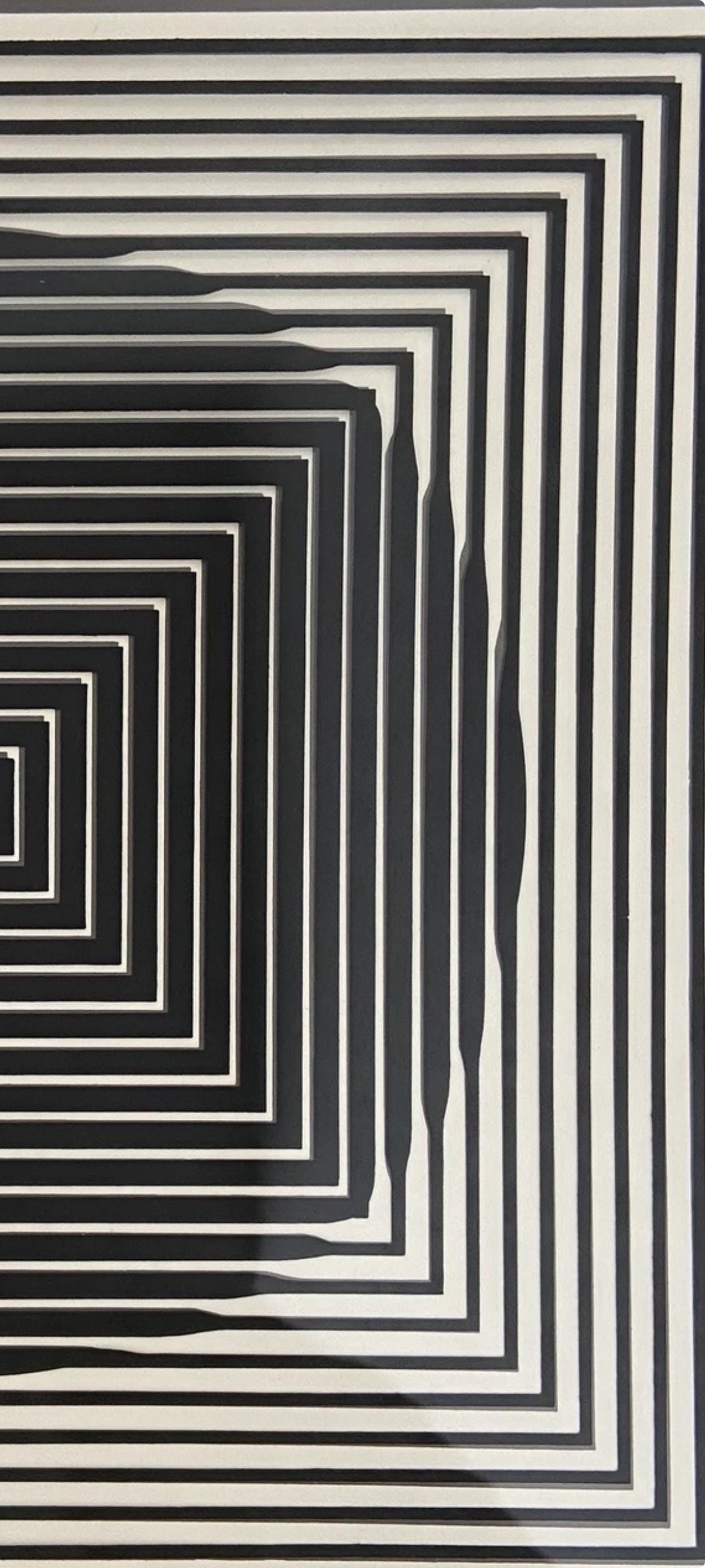 Victor Vasarely, Composition, Cinétiques, Limited Edition Héliogravure