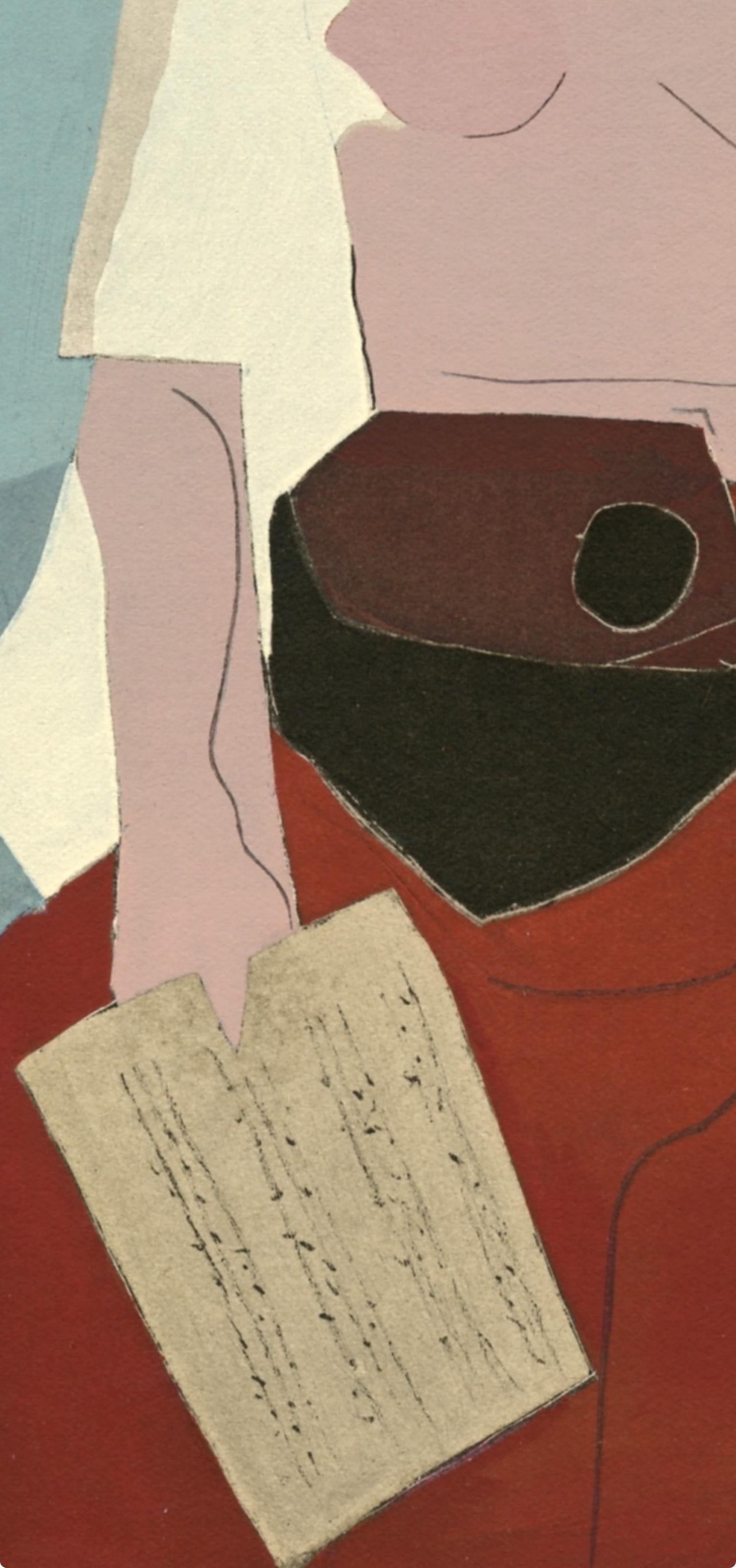 Pablo Picasso, Composition (Cramer 18; Bloch 98; Reuße 31), Pablo Picasso, Limited Edition Lithograph