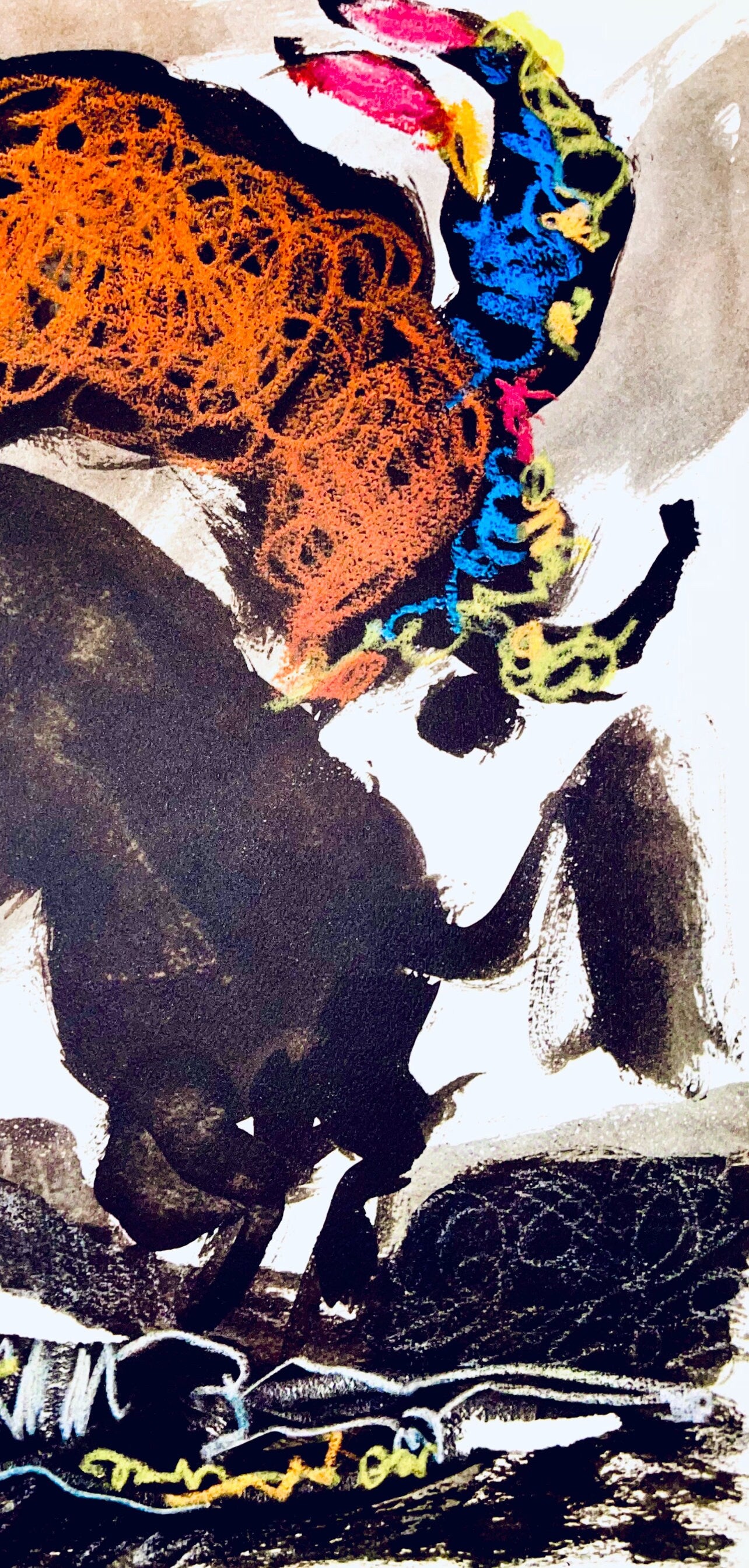 Pablo Picasso, Composition (Bloch 1276; Czwiklitzer 23), Toros y Toreros, Limited Edition Lithograph