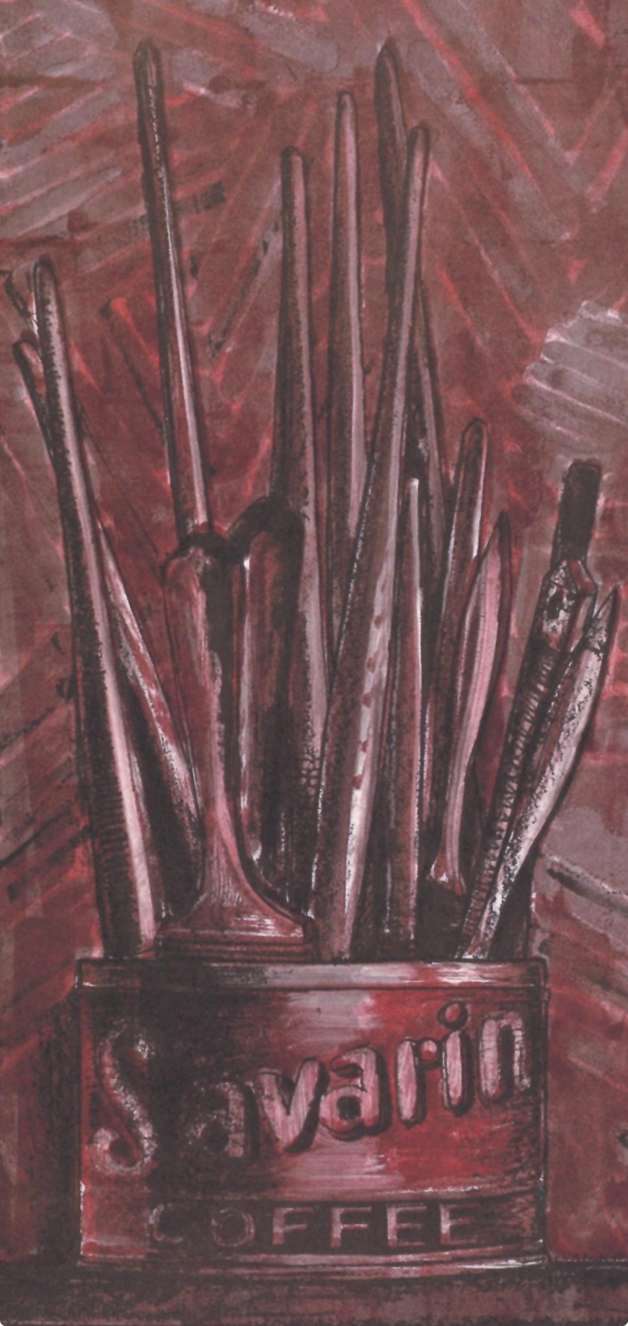 Jasper Johns, Composition, Jasper Johns, 17 Monotypes, Limited Edition Héliogravure