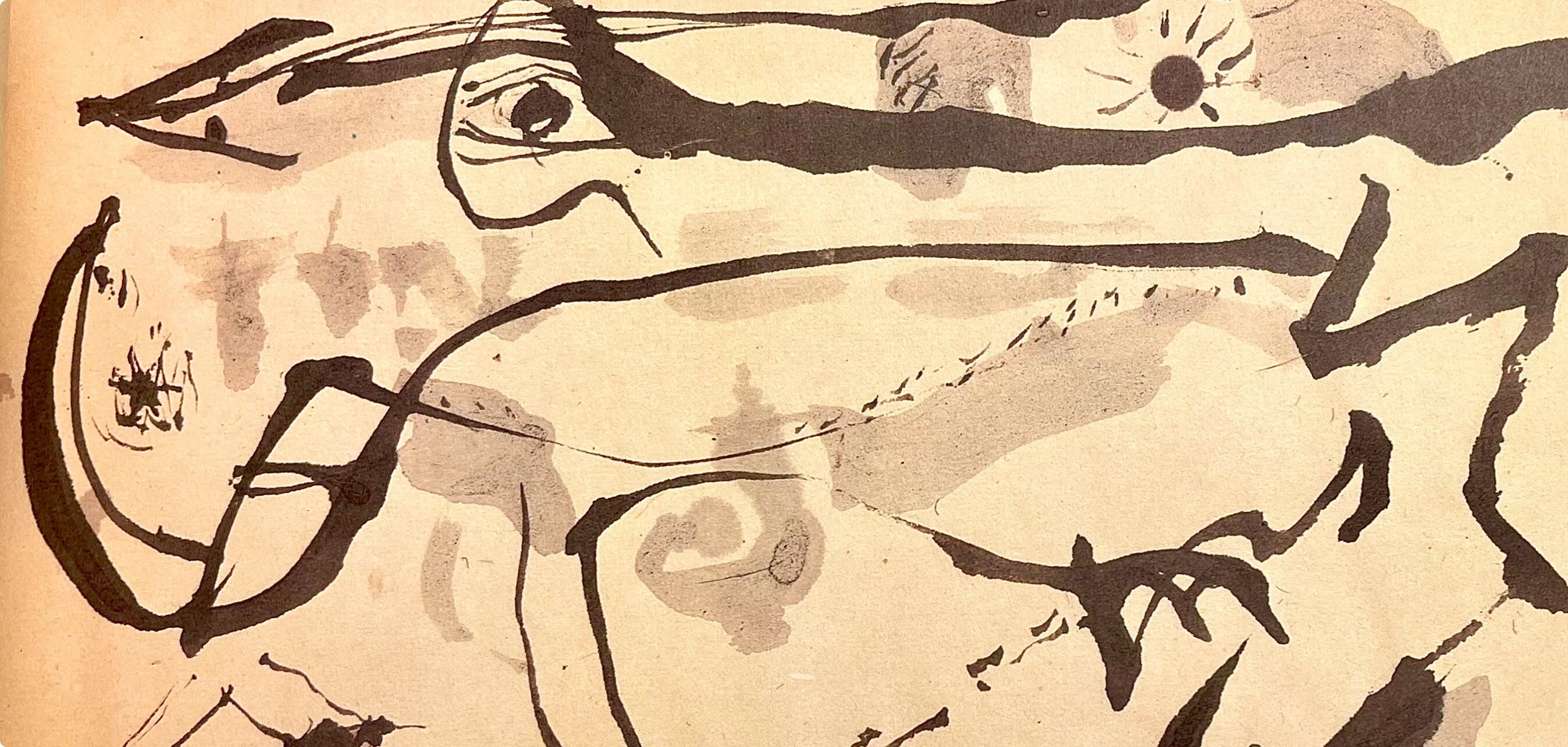 Jackson Pollock, Composition, Jackson Pollock, The Last Sketchbook, Limited Edition Lithograph