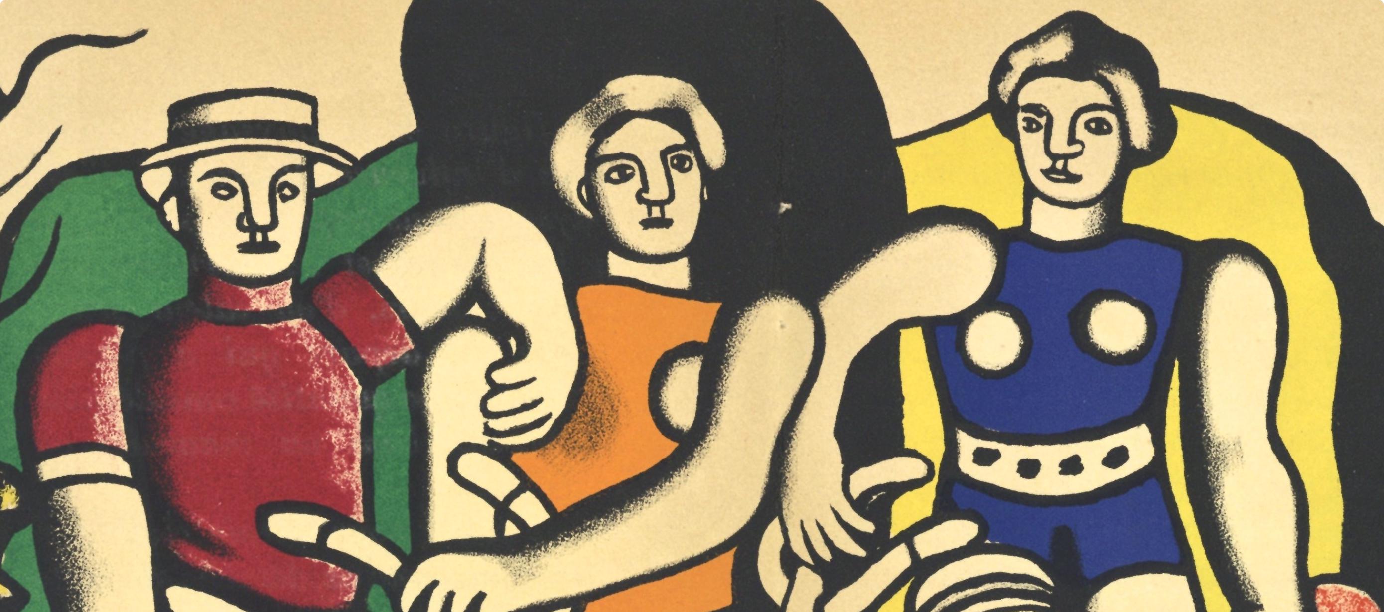 Fernand Léger, Composition, Mon ami Léger, Limited Edition Lithograph