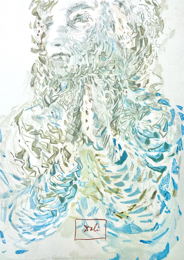 Salvador Dali, Paradies XIVIII (Field 189-200; Michler/Löpsinger 1039-1138), Die Göttliche Komödie, Signed, Limited Edition Woodcut