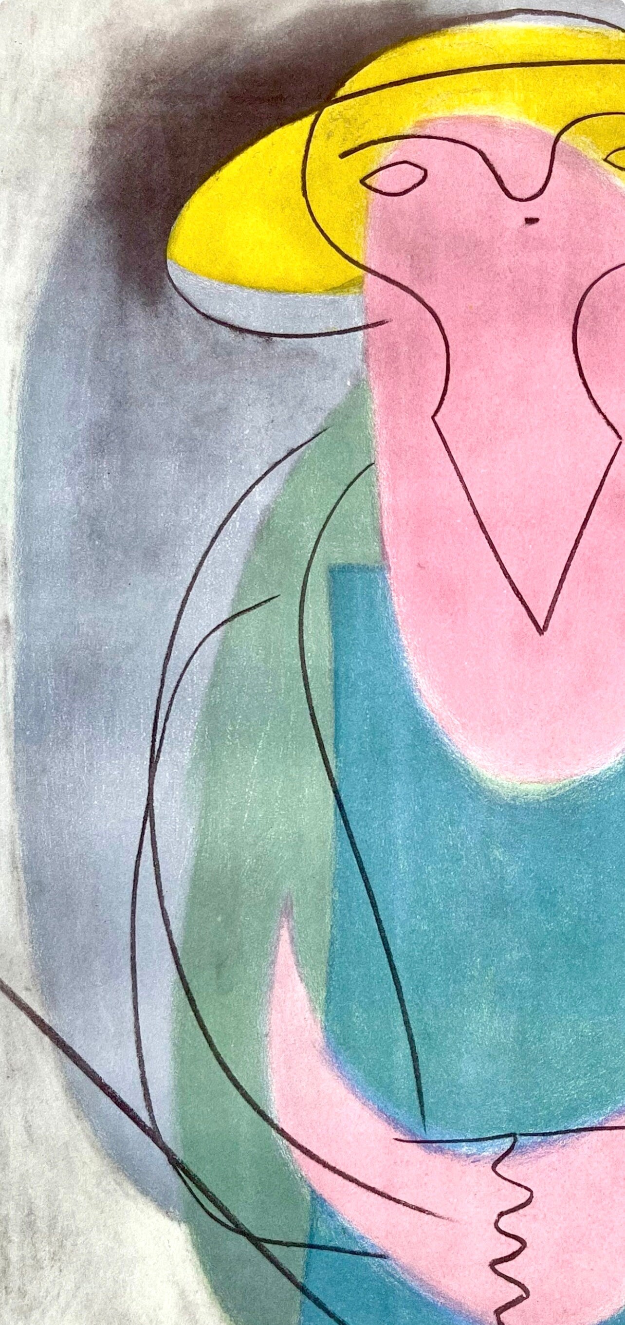 Pablo Picasso, Portrait of a Lady (Orozco 95), Picasso: Fifteen Drawings, Limited Edition Lithograph
