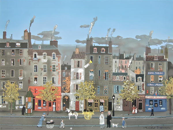 Michel Delacroix, Au Bon Vivant, Limited Edition Lithograph