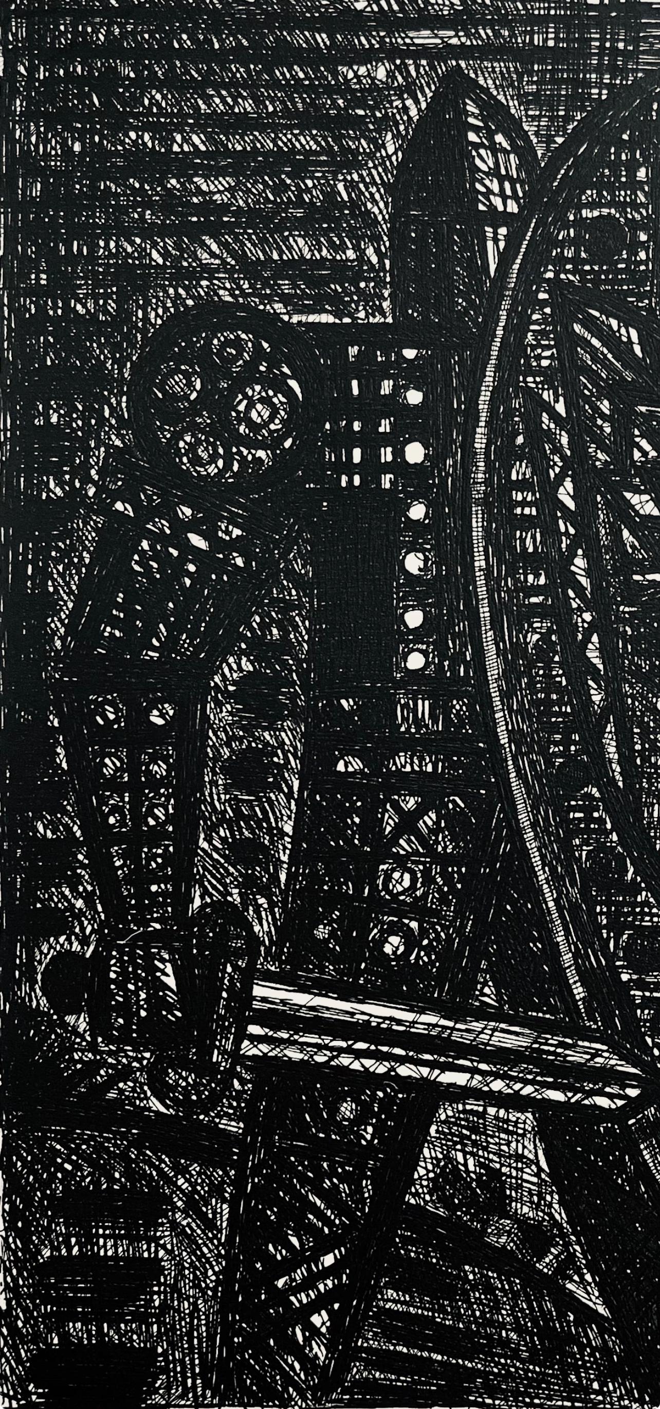 Marcel Gromaire, La Révolte, Scène XX, Shakespeare, Macbeth, Eaux-fortes de Gromaire, Limited Edition Etching
