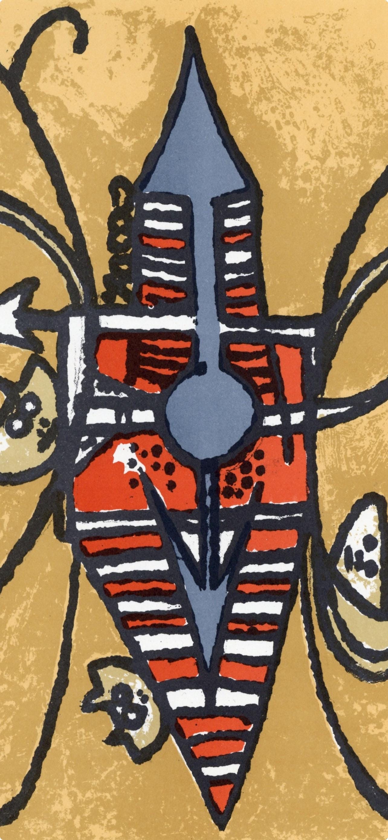 Wifredo Lam 林飛龍, Les affinites ambigues, XXe siècle, Limited Edition Lithograph