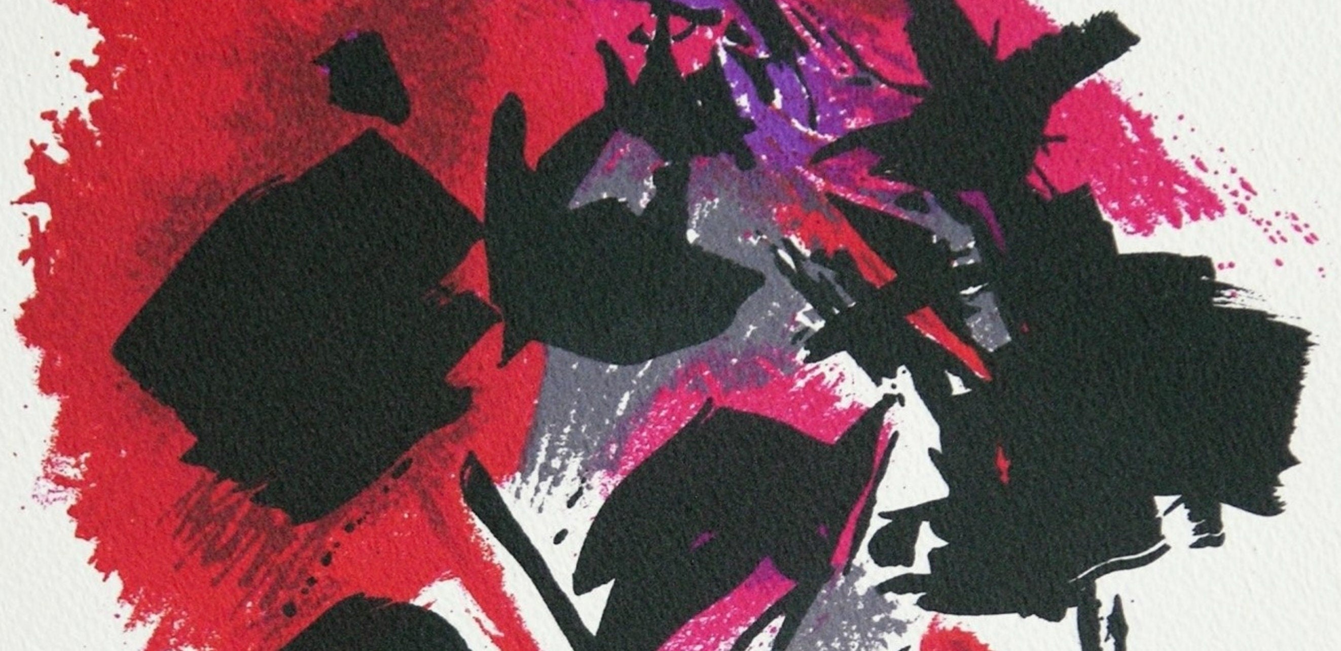 Alfred Manessier, La tache rouge, Souvenirs et portraits d'artistes, Limited Edition Lithograph
