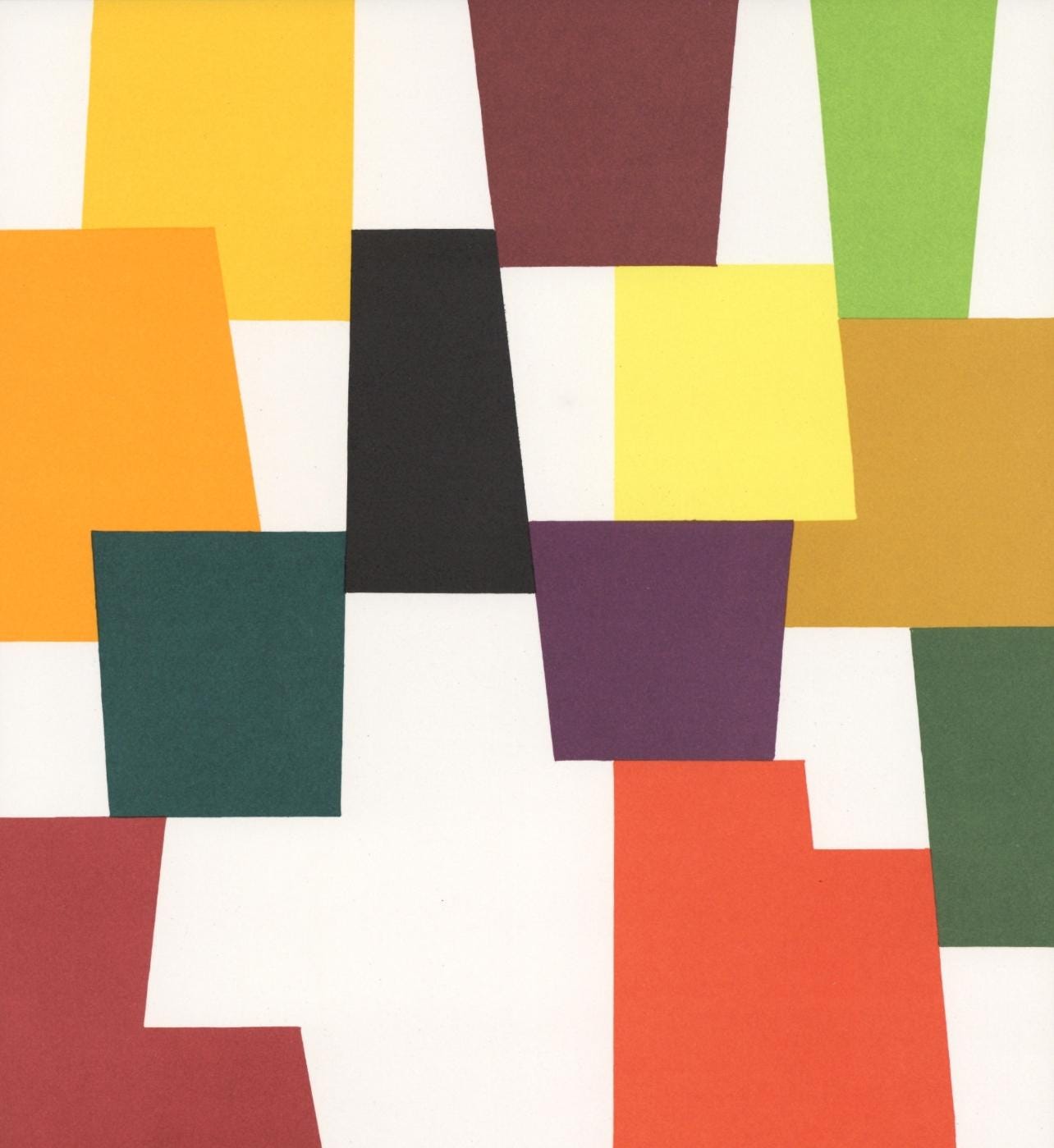 Yaacov Agam, Composition, XXe siècle, Limited Edition Lithograph