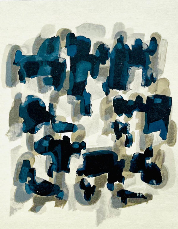 Raoul Ubac, Composition, Derrière le miroir, Limited Edition Lithograph