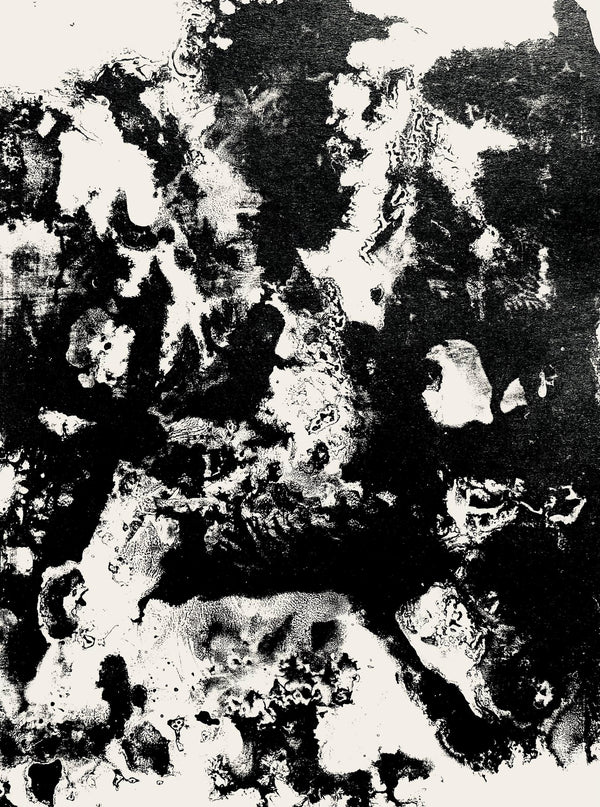 François Fiedler, Composition, Derrière le miroir, Limited Edition Lithograph