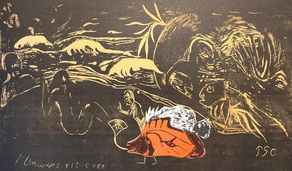 Paul Gauguin, The Creation of the Universe (L'Univers est créé), Limited Edition Woodcut