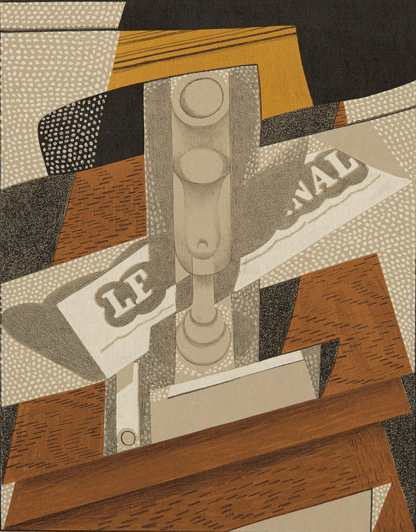 Juan Gris, La Pipe (Kahnweiler 1969), Au Soleil du Plafond, Limited Edition Lithograph