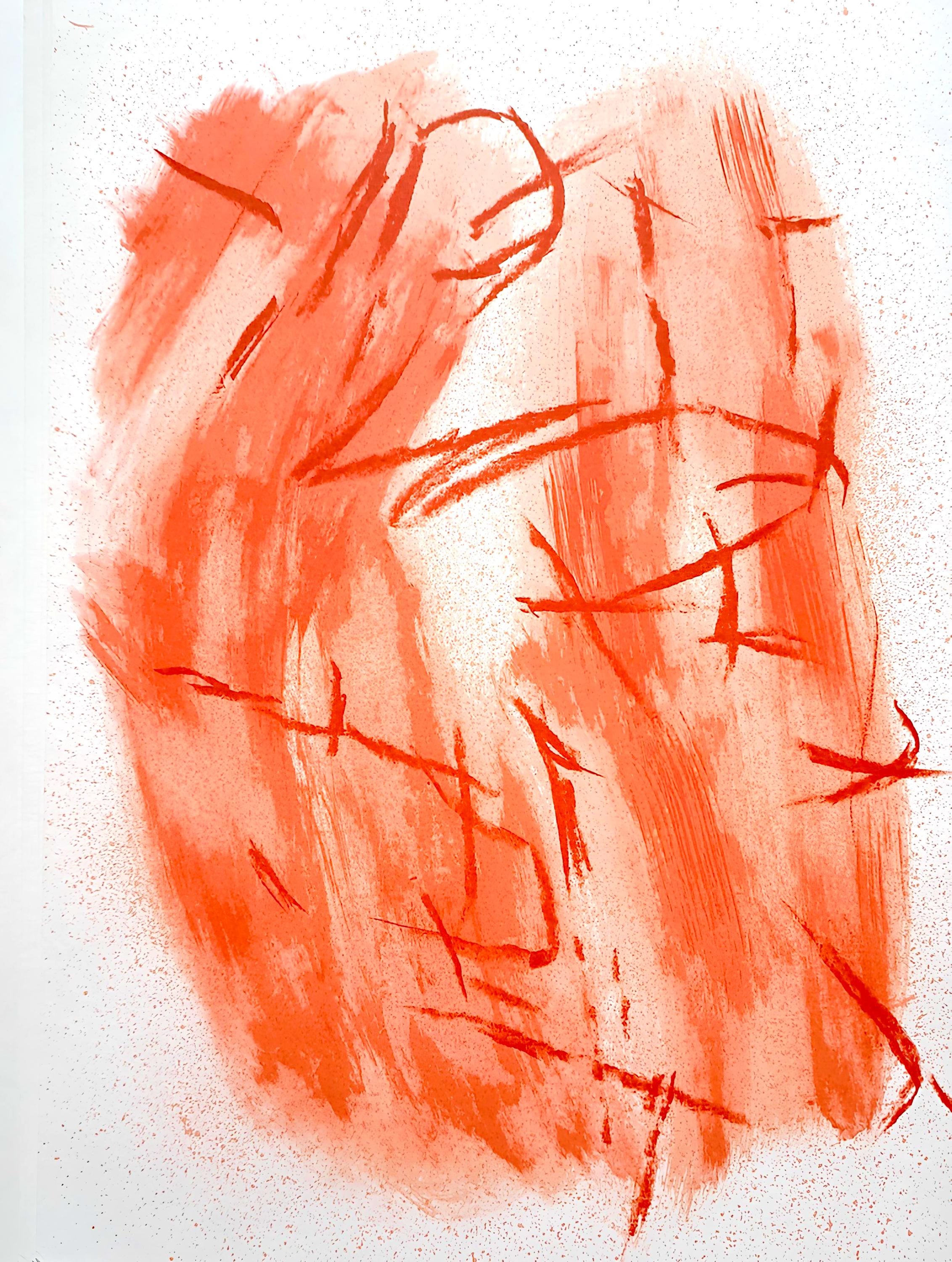 Jean Bazaine, Composition, Derrière le miroir, Limited Edition Lithograph