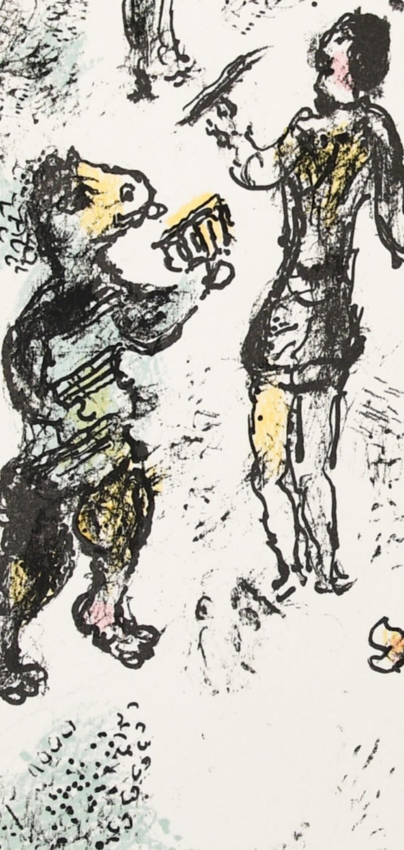 Marc Chagall, Composition (Mourlot 668-677), La Féerie et Le Royaume, Limited Edition Lithograph
