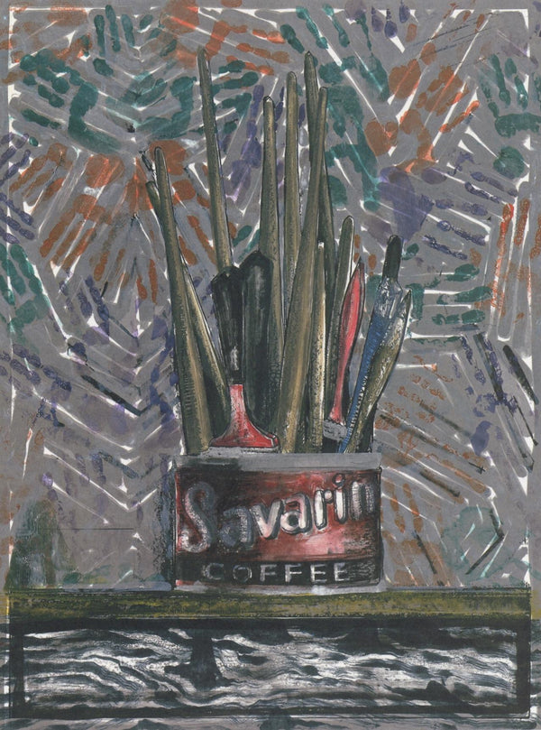 Jasper Johns, Composition, Jasper Johns, 17 Monotypes, Limited Edition Héliogravure