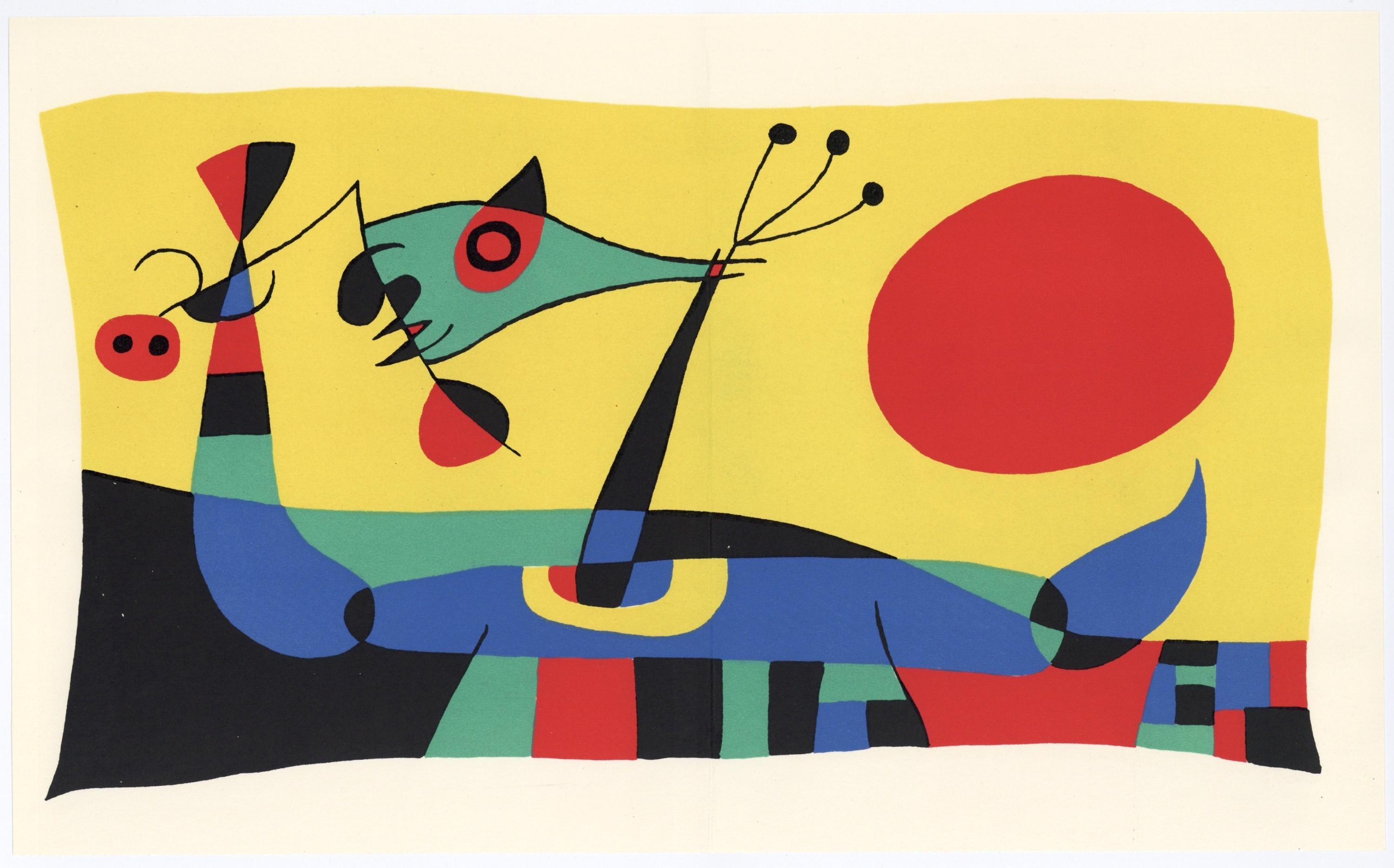 Joan Miró, Composition (Cramer 39), Joan Miró, Limited Edition Lithograph