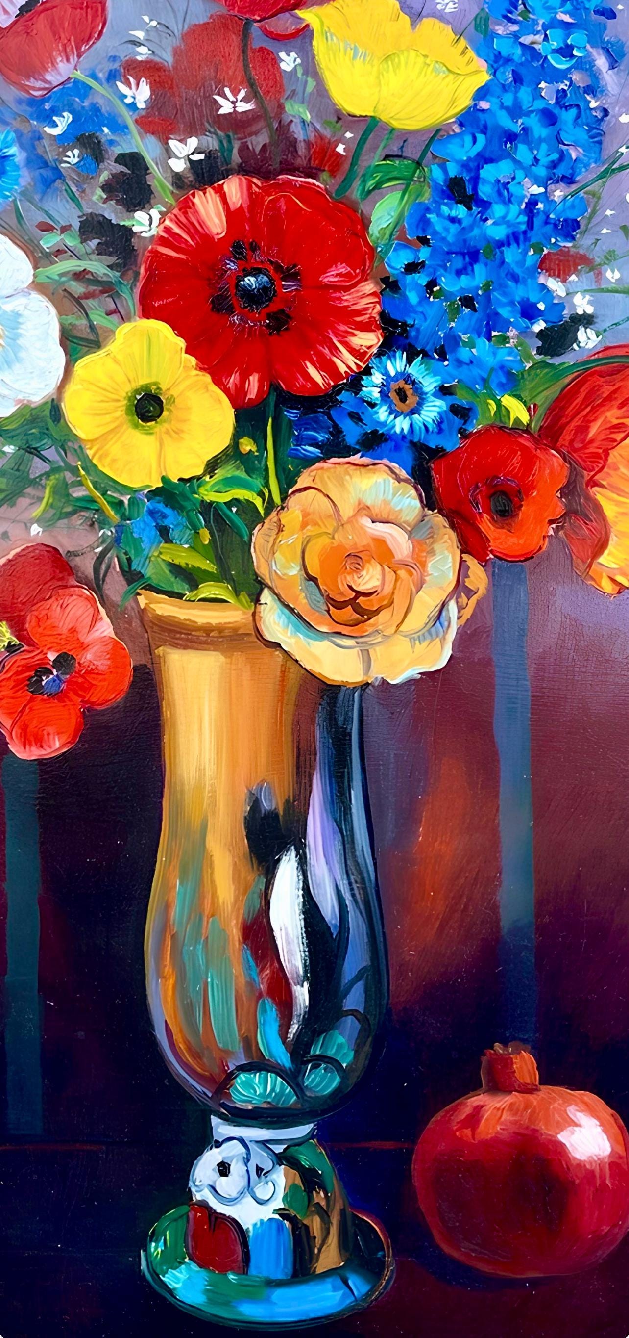 Ian Hornak, Homage to Redon, Original Painting