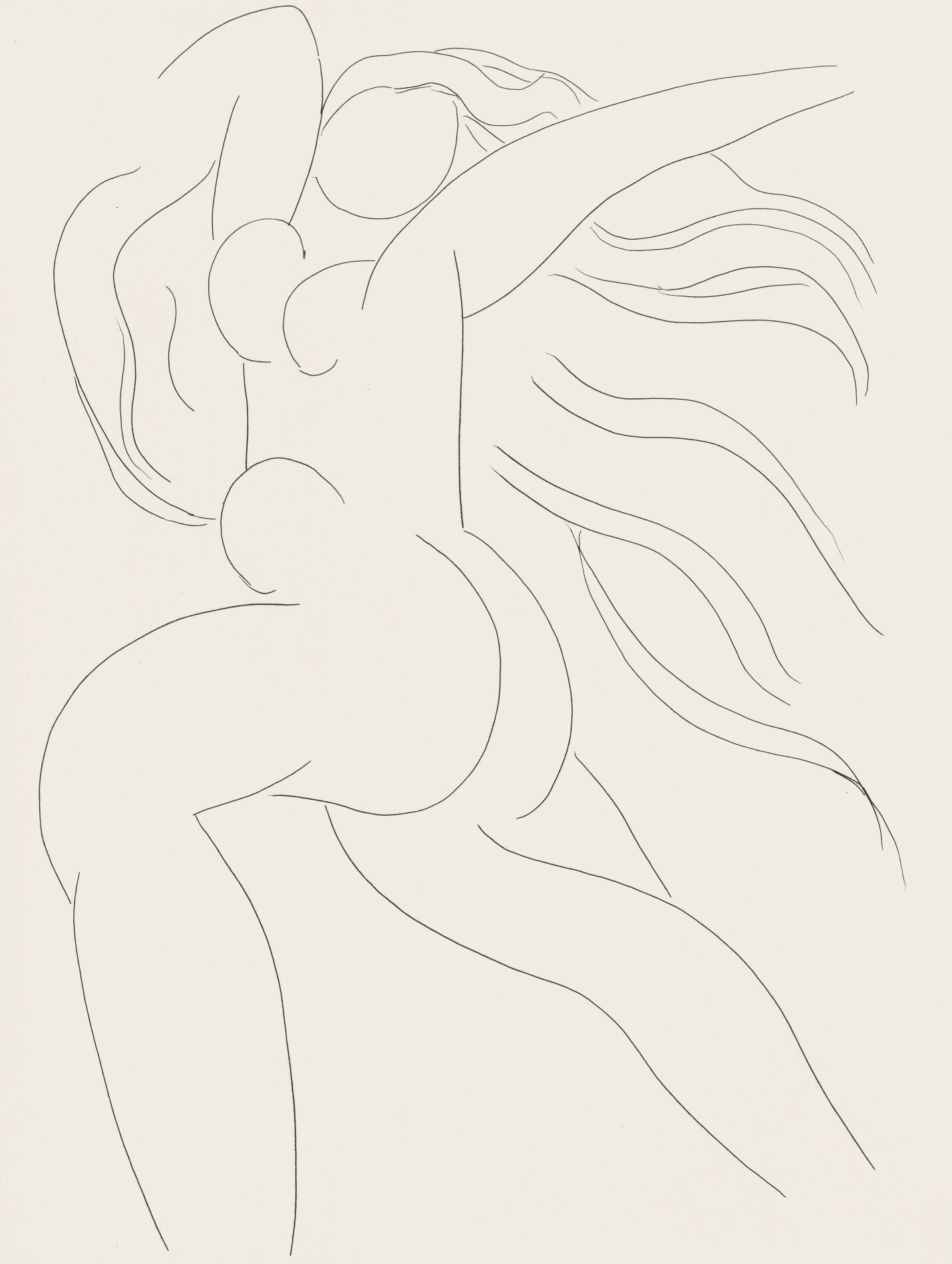 Henri Matisse, Le Guignon (Jinx), Poésies, Limited Edition Lithograph