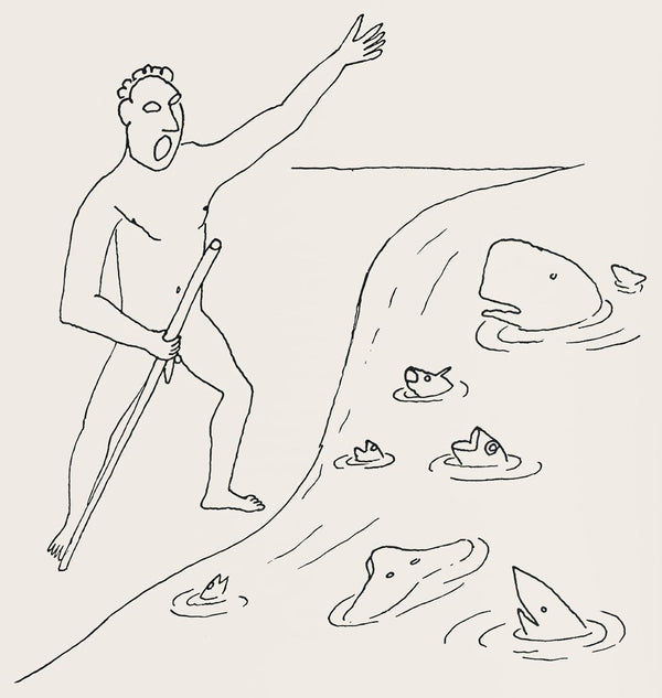 Alexander Calder, Composition, A Bestiary, Limited Edition Letterpress Print